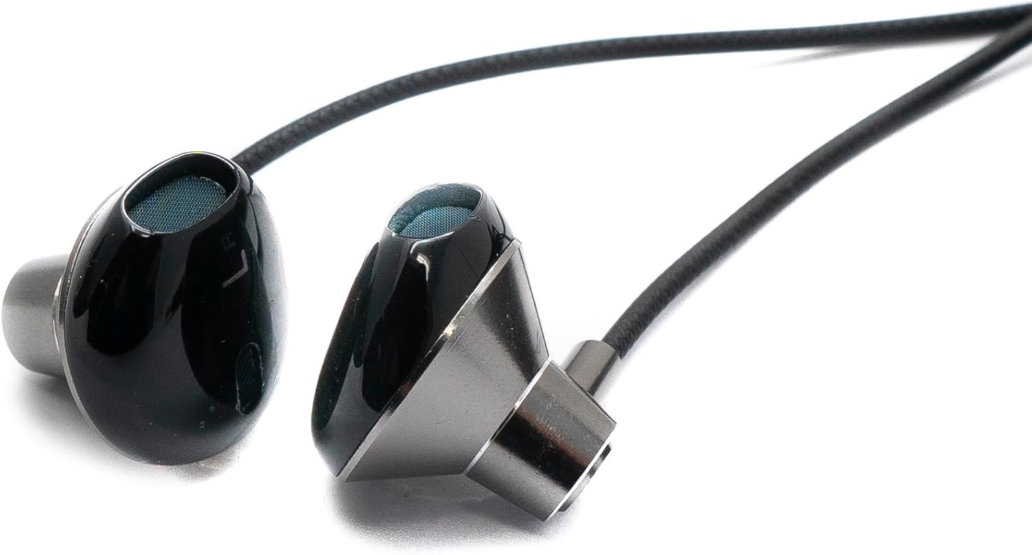 SYTEM-S Stereo In-Ear Noise Cancelling Headphones 2 M USB 2.0 Volume Control Microphone Bag Grey image number 3