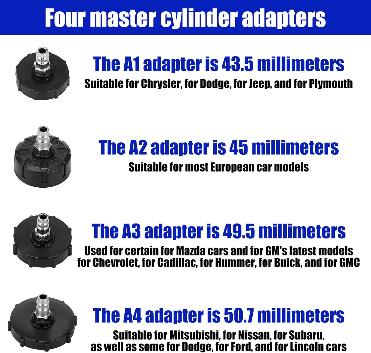 3L Manual Brake Bleeder Kit, Brake Fluid Replacement Tool with 1L Brake Fluid Bleed Bottle and 4 Master Cylinder Adapters, One Person Brake Bleed Vacuum Pump Kit for Various Vehicles