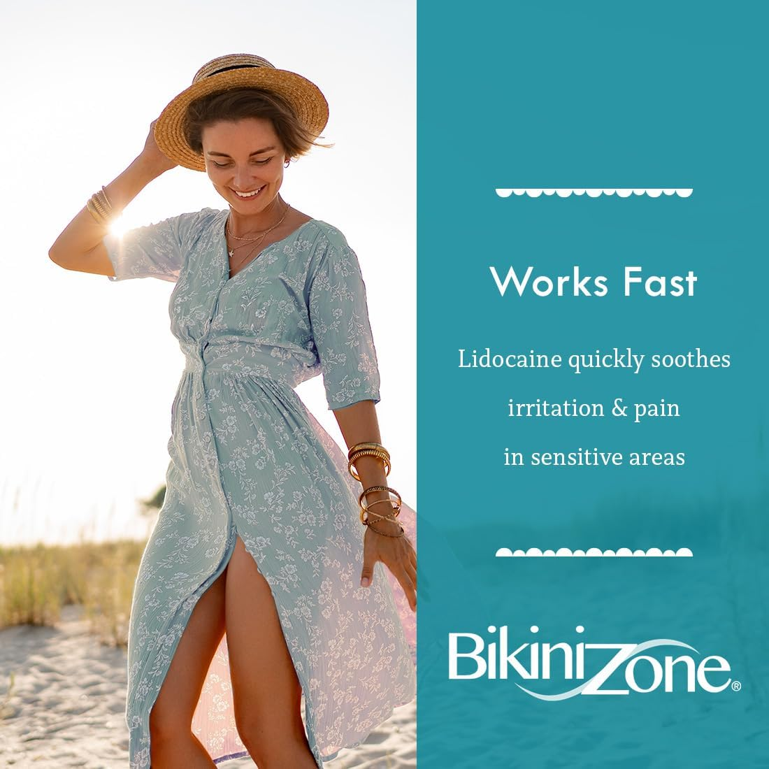 Bikini Zone Medicated Gel 1Oz Get Rid of Bikini Bumps (2 Pack) image number 1