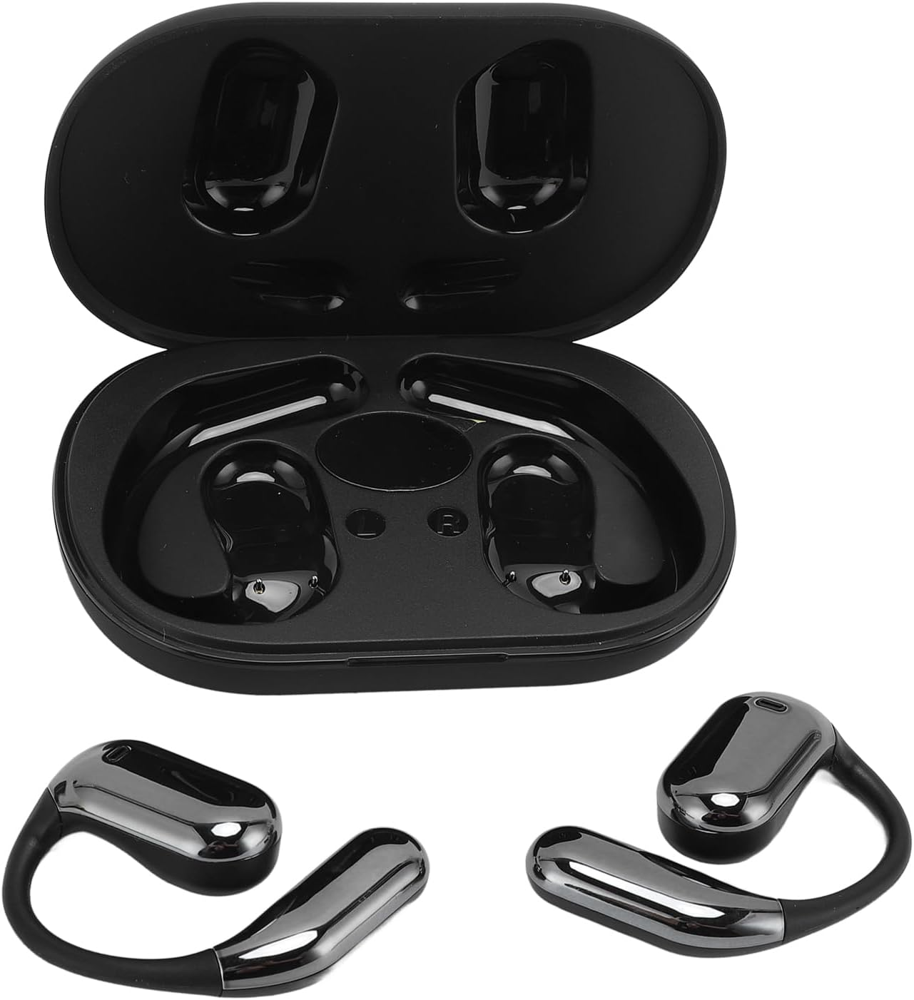 Bone Conduction Earphones, Ear Hook Design, Wireless, Waterproof, for Sports, Running, Fitness, Outdoor Activities image number 4