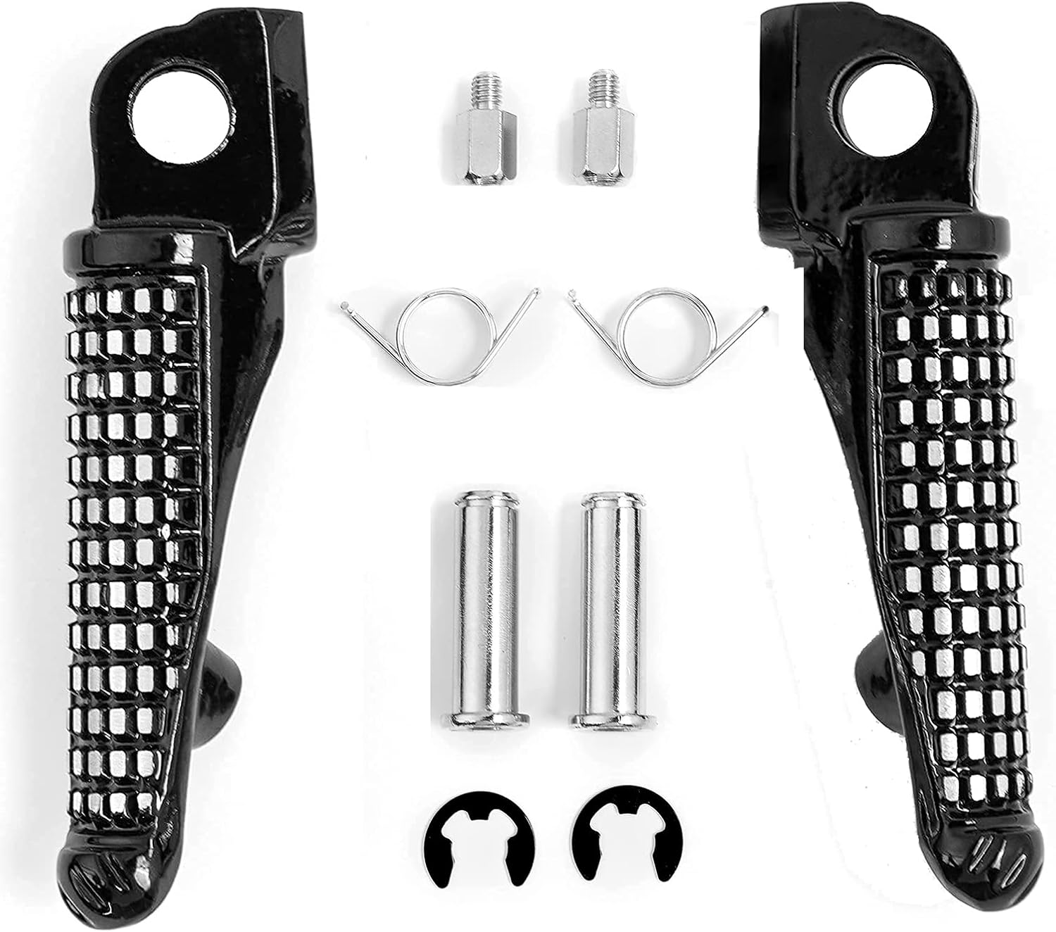Kawasaki Motorcycle Footpeg Front Foot Pegs Footrest for Kawasaki Ninja ZX-10R ZX-14 ZX6R ZX9R ZX12R ZX636 EX650 650R KLE650 Z1000SX ZZR1200 GTR1400 ZZR1400