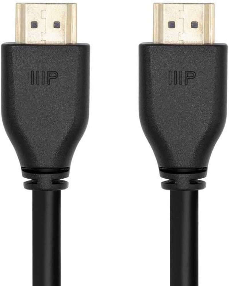 Monoprice 8K Certified Ultra High Speed HDMI 2.1 Cable - 10 Feet - Black | 48Gbps, Compatible with Sony PS5, Microsoft Xbox Series X & Series S image number 5