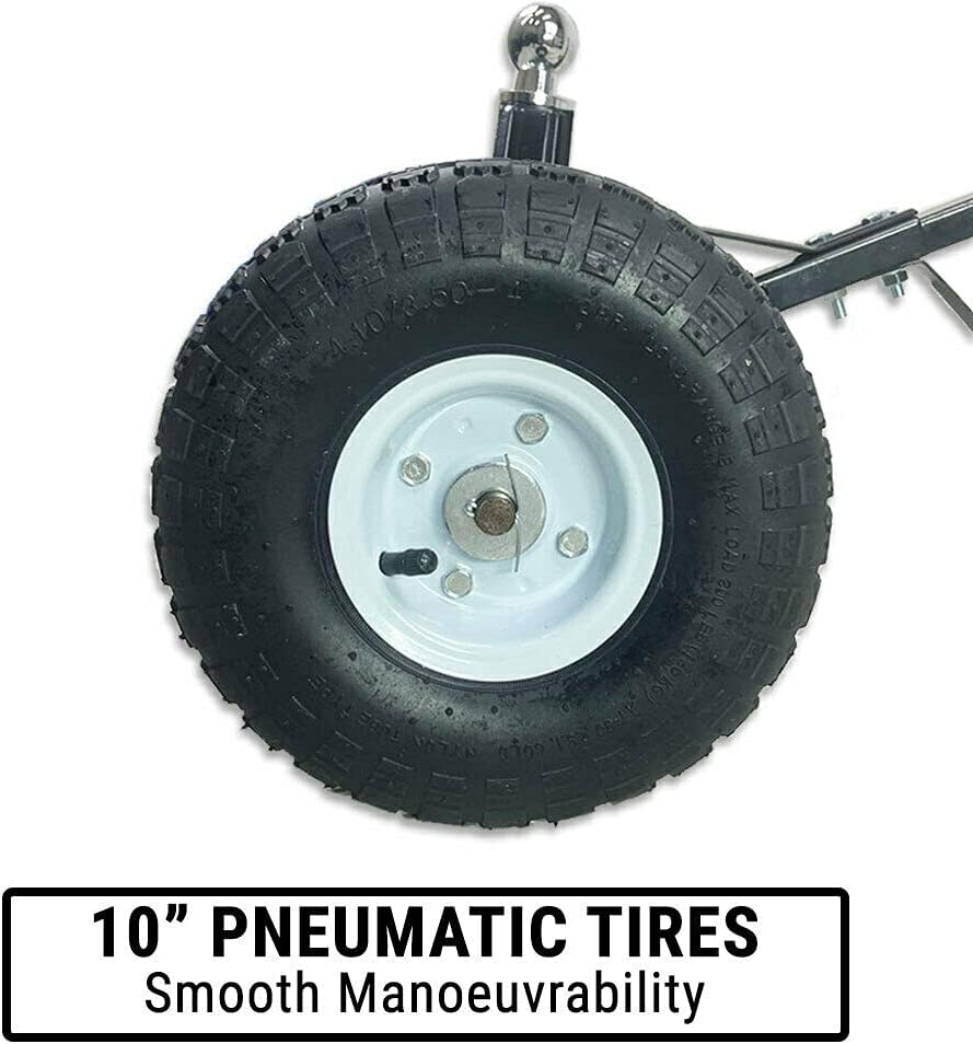 Trailer Dolly 600Lbs 270Kg Utility Camper Steel Hand Dolly Wheel Tow Mover Boat image number 2