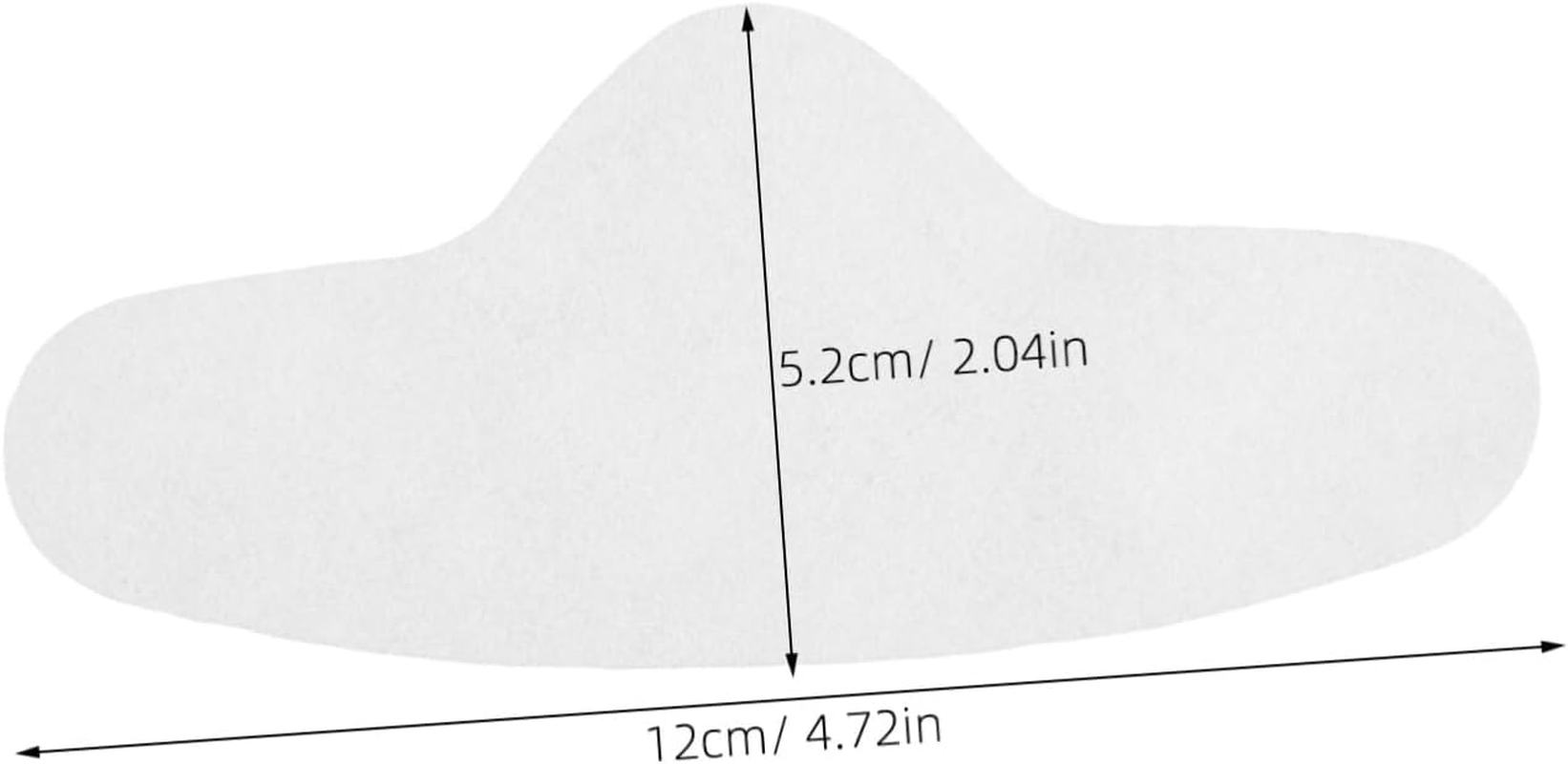 ARTSEWPLY Deep Cleansing Nose Patches 100Pcs Non-Woven Nose Strips for Women Lightweight and Portable for T-Zone Care image number 1