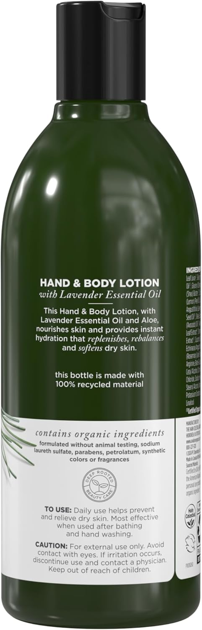 Avalon Organics Lavender Hand & Body Lotion, 12 Ounce image number 3