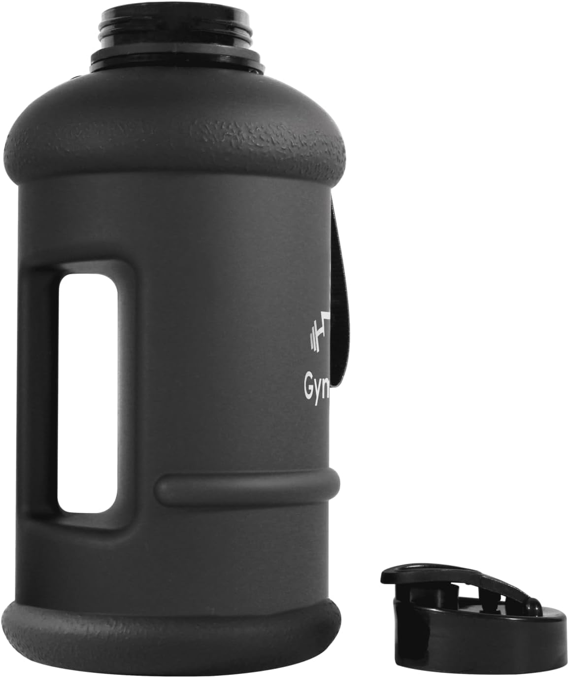 Gymcrate'S 1.3L Water Bottle - Large Capacity, Bpa-Free, Leak-Proof Sports Bottle with Secure Flip Lid & Carry Handle - Durable, Easy-To-Grip Design for Gym, Fitness, Outdoor, & All-Day Hydration image number 2