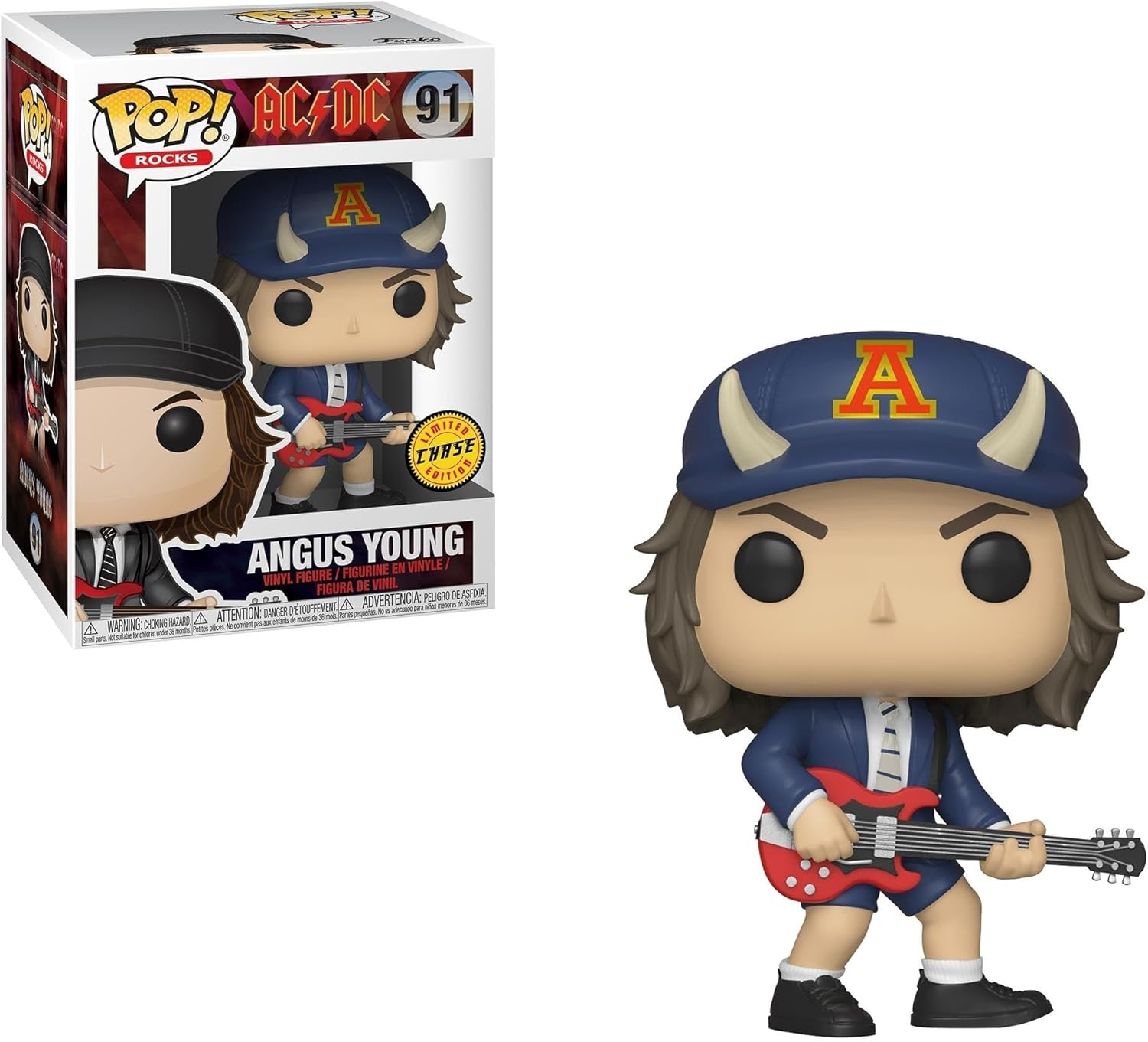 FUNKO POP! Rocks: AC/DC - Angus Young image number 2