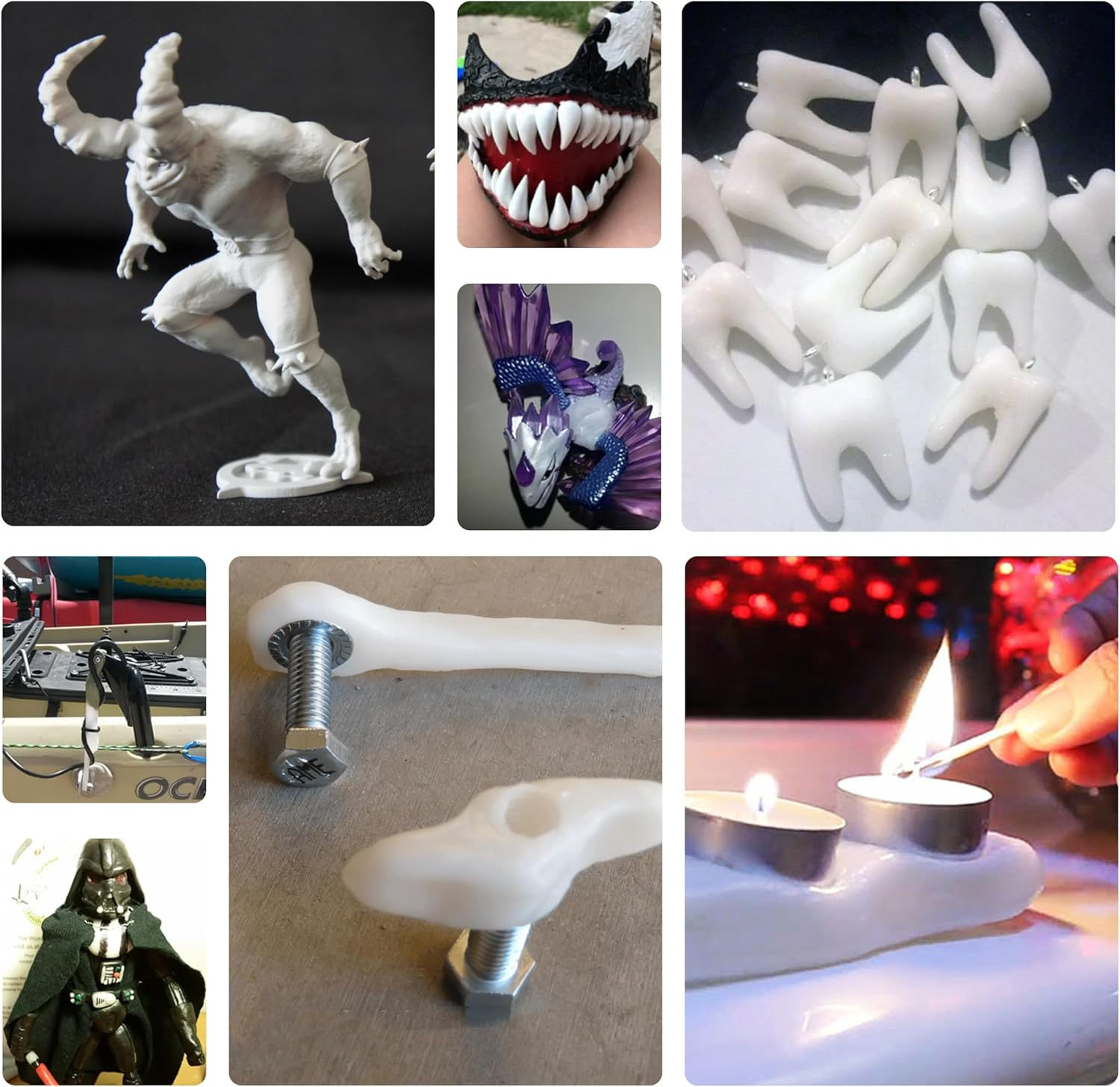 450 Gram Polymorph Moldable Plastic Beads Melting Pellets 1 LBS (16 Oz)