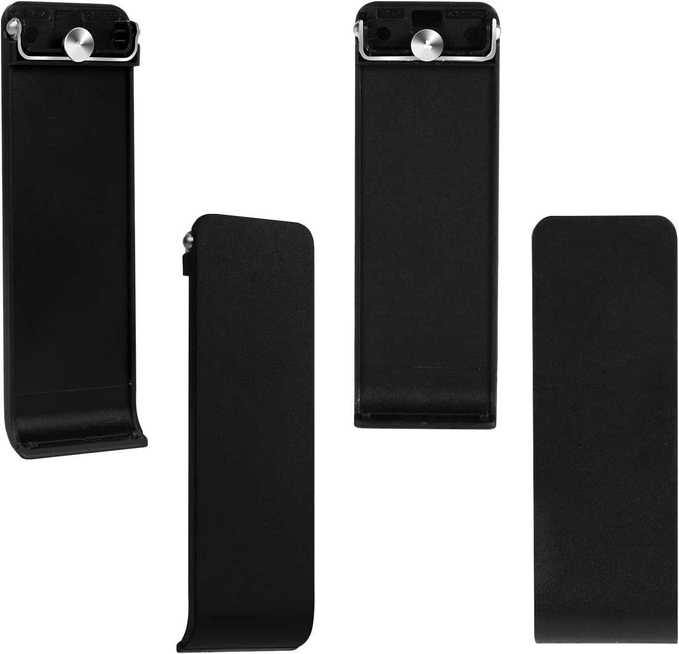 4Pcs Black Switch Back Stand Replacement, Upgraded Design Durable Kickstand for Nintendo Switch & OLED, Anti-Slip Design for Stable Handheld Mode, Easy Install Replacement Parts image number 6