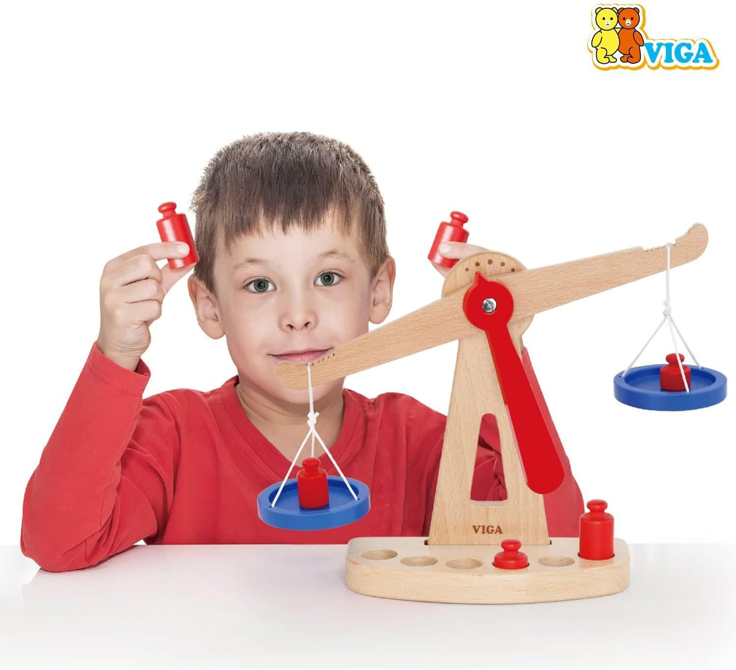 Viga Balance Scale Educational Toy image number 1