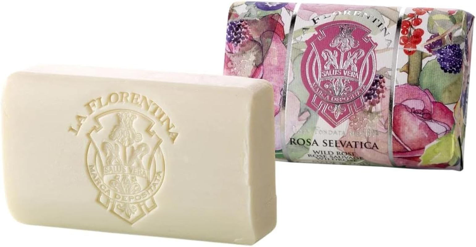 La Florentina Wild Rose Set of 3 Bars Soap 200G