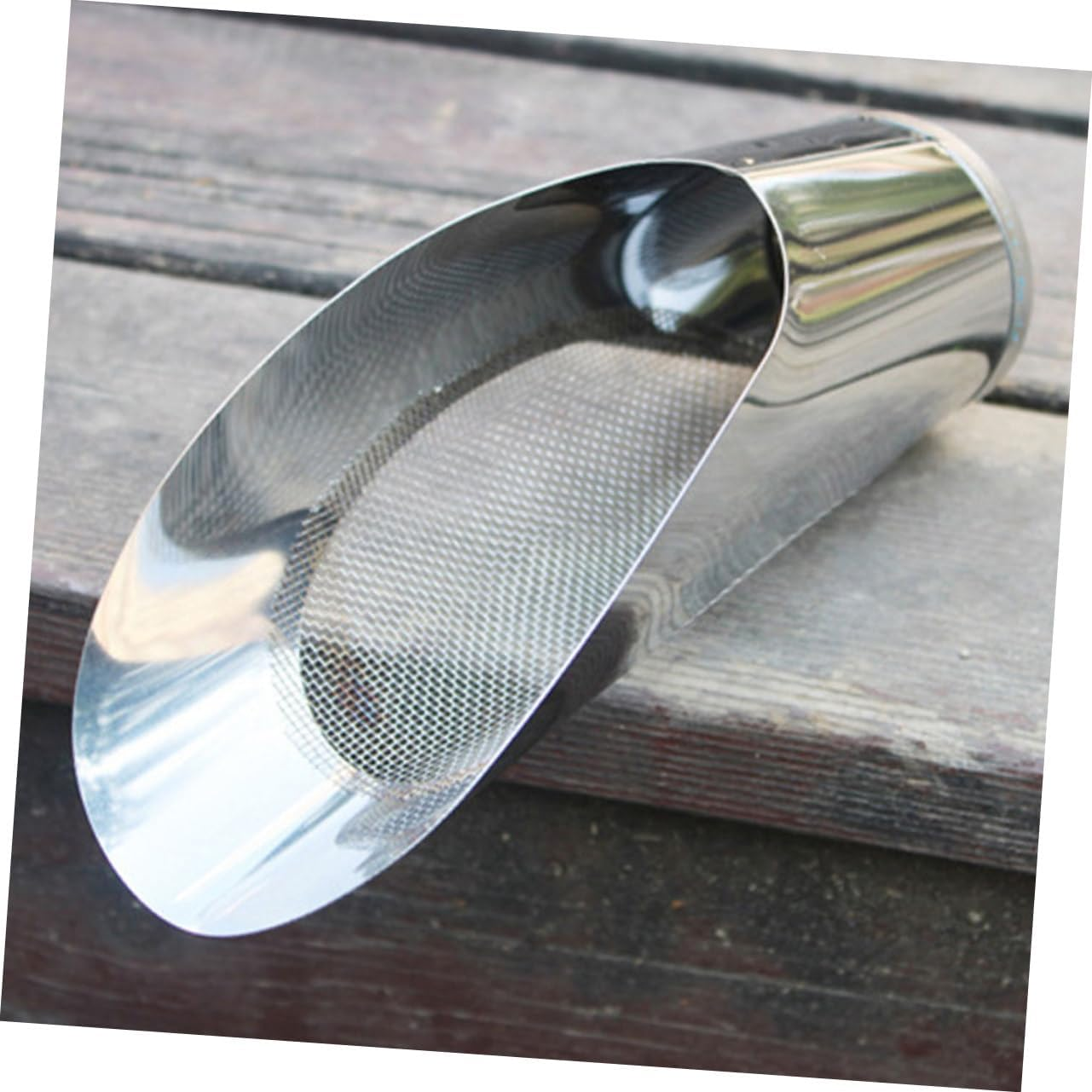 Parliky Ergonomic Garden Shovel Sifter Stainless Steel Construction Versatile for Gardening Needs image number 3