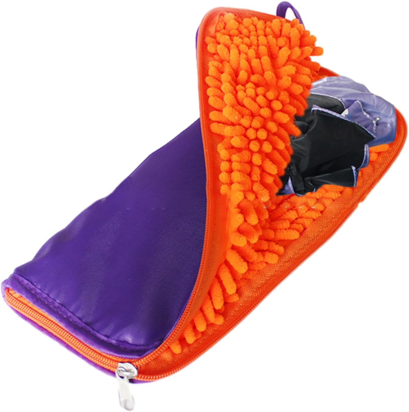 Waterproof Absorbent Umbrella Storage Bag | Folding Umbrella Cover Case Portable Zippered Closure Pouch for Commute Work School,Exquisite Wet Travel Umbrella Case,Strong Water Absorption Umbrella Case - Red image number 3