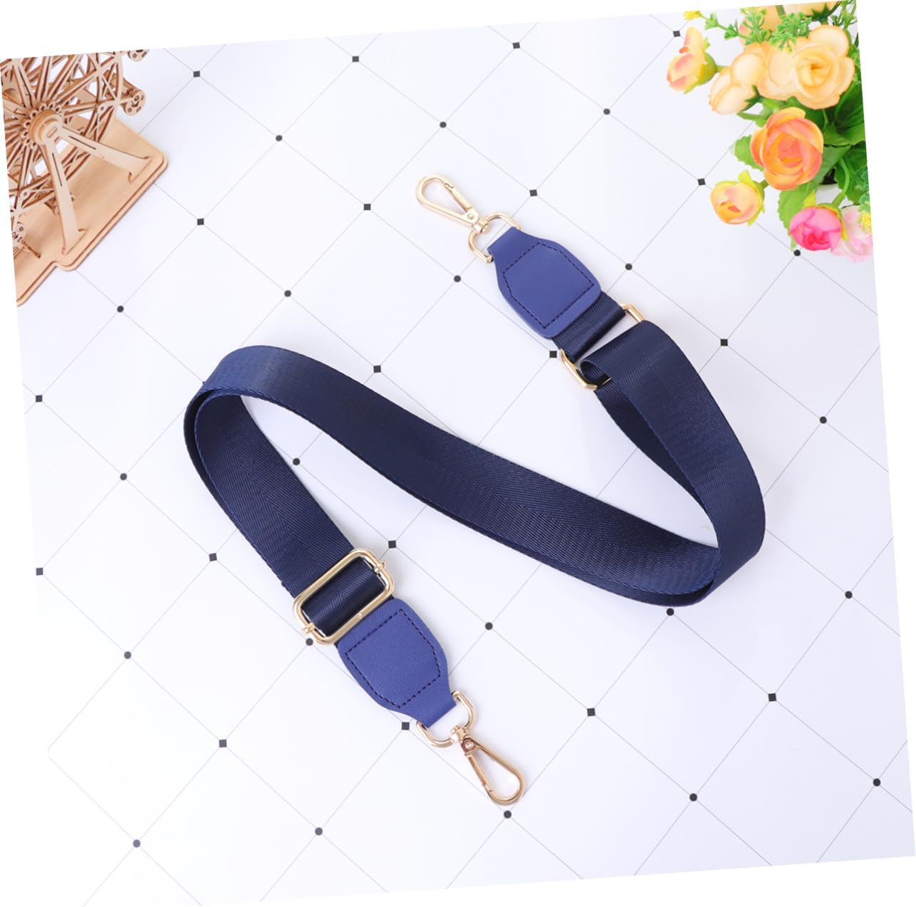TEHAUX 2Pcs Fashion Bag Strap Adjustable Crossbody Bag Straps for Women for Travel image number 2