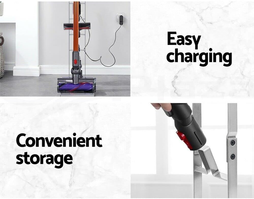 Freestanding Vacuum & Accessories Stand for Dyson V6 V7 V8 V10 V11 (Black) image number 4
