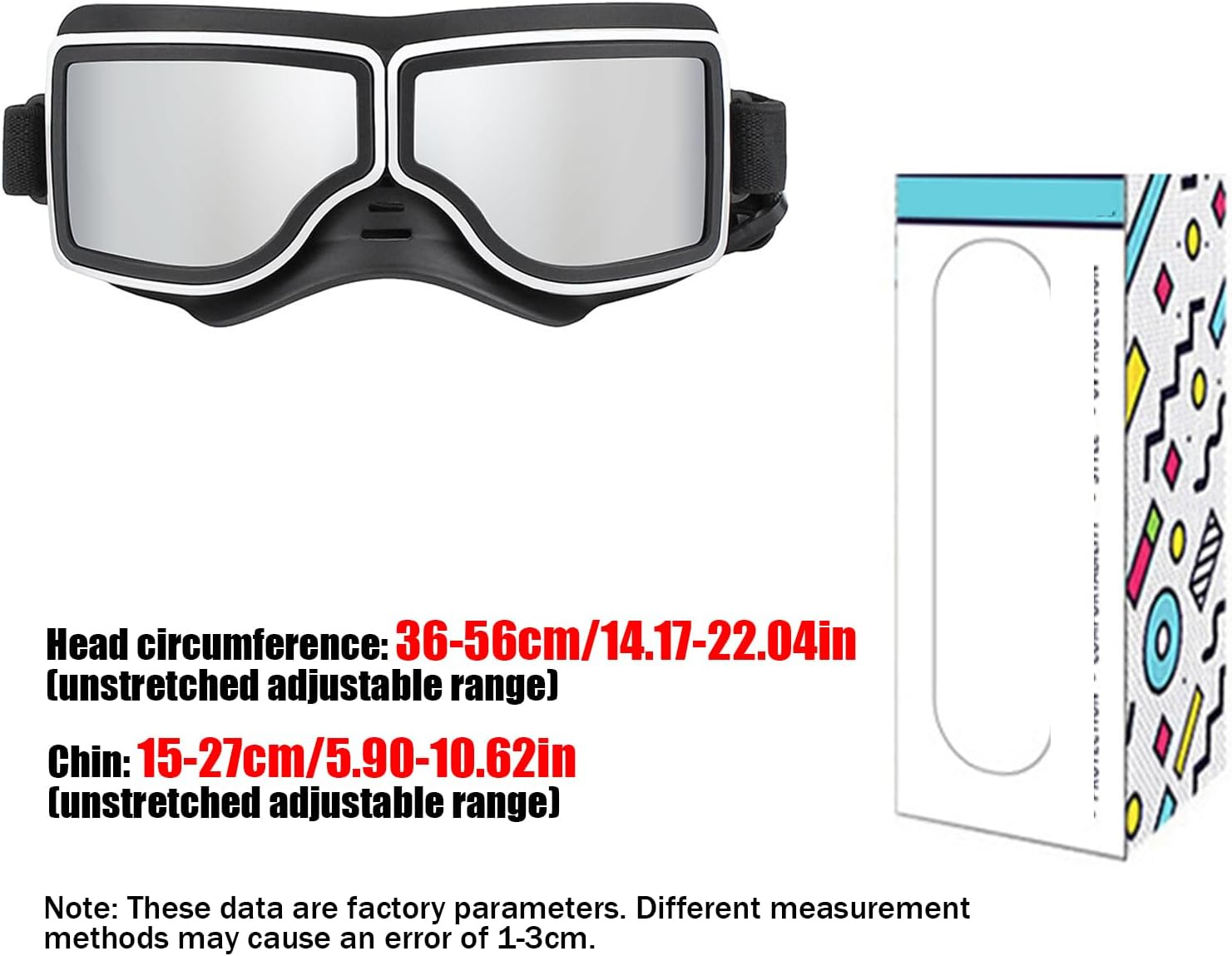 IUOUTG Pet Dog Helmet and Dog Goggles Summer Male Dog Motorcycle Helmet Goggles Dome Pets Helmet Dog Sport Hat for Medium Large Dog Outdoor Riding image number 2