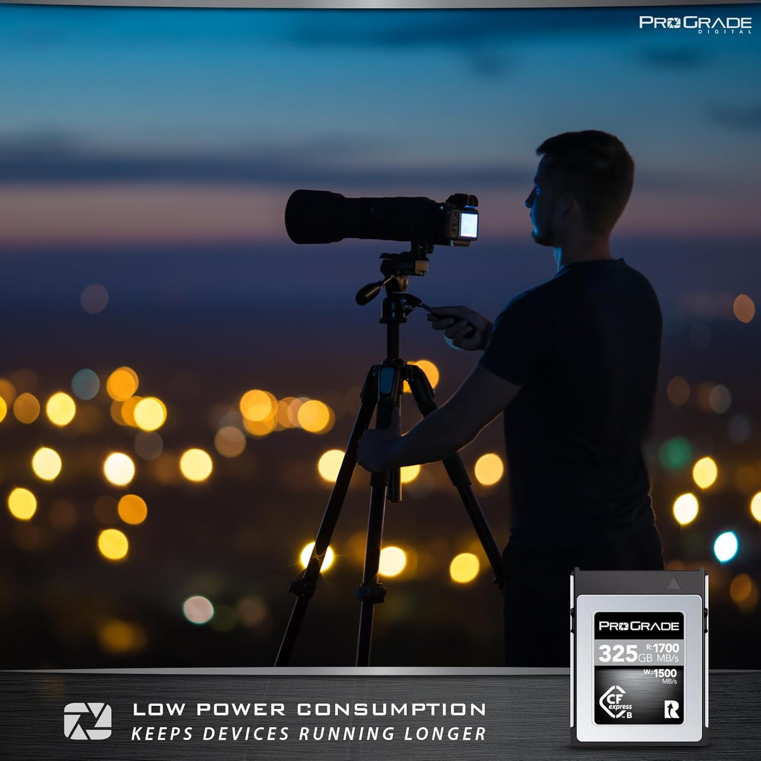 Prograde Digital 325GB Cfexpress Type B Memory Card (Cobalt) image number 1