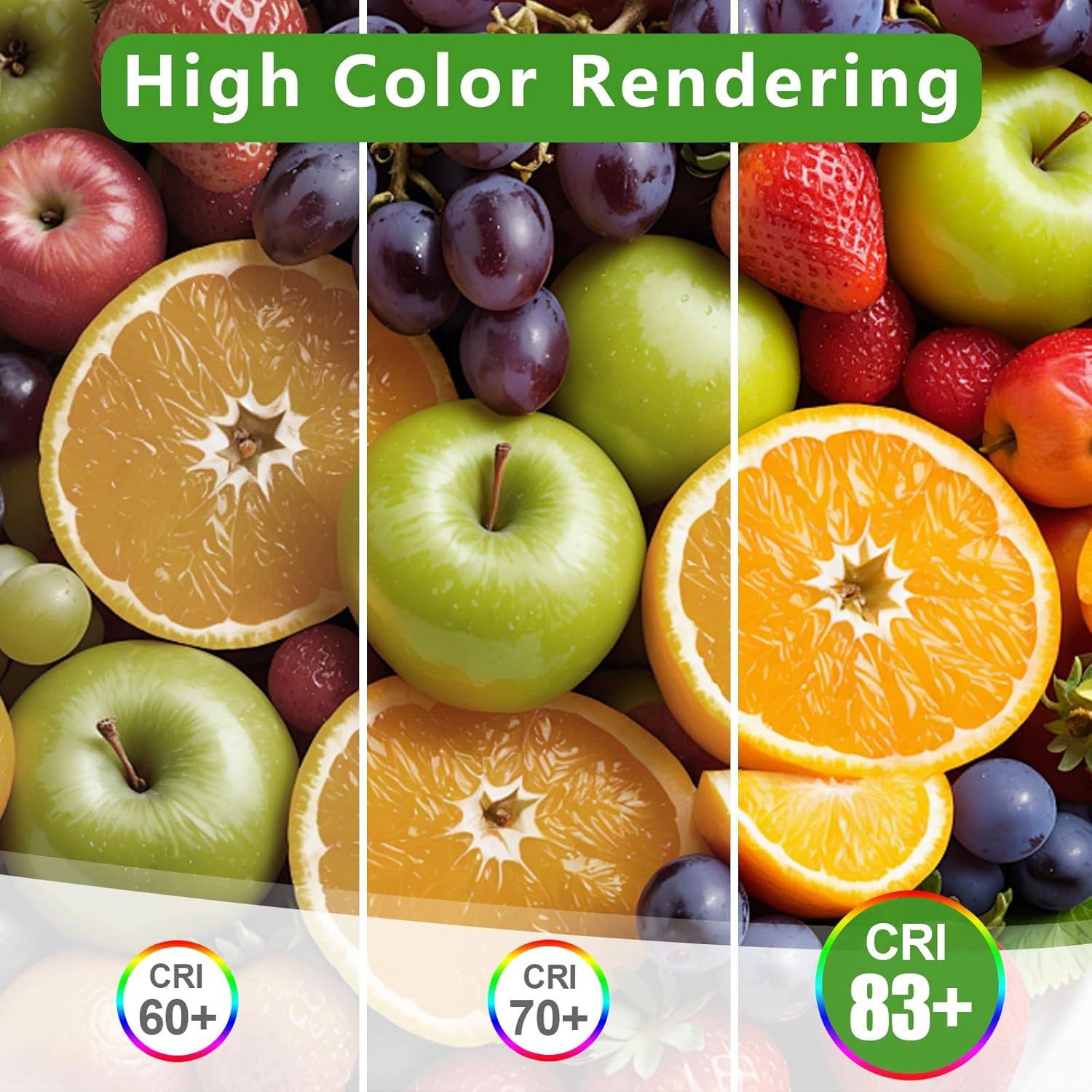 CQTLED GU10 LED Cool White Bulbs, 6000 K, 5 W, 880 Lumen, 50 W/60 W Halogen Replacement, Non-Dimmable, Energy Saving Bulb, Pack of 5 image number 4