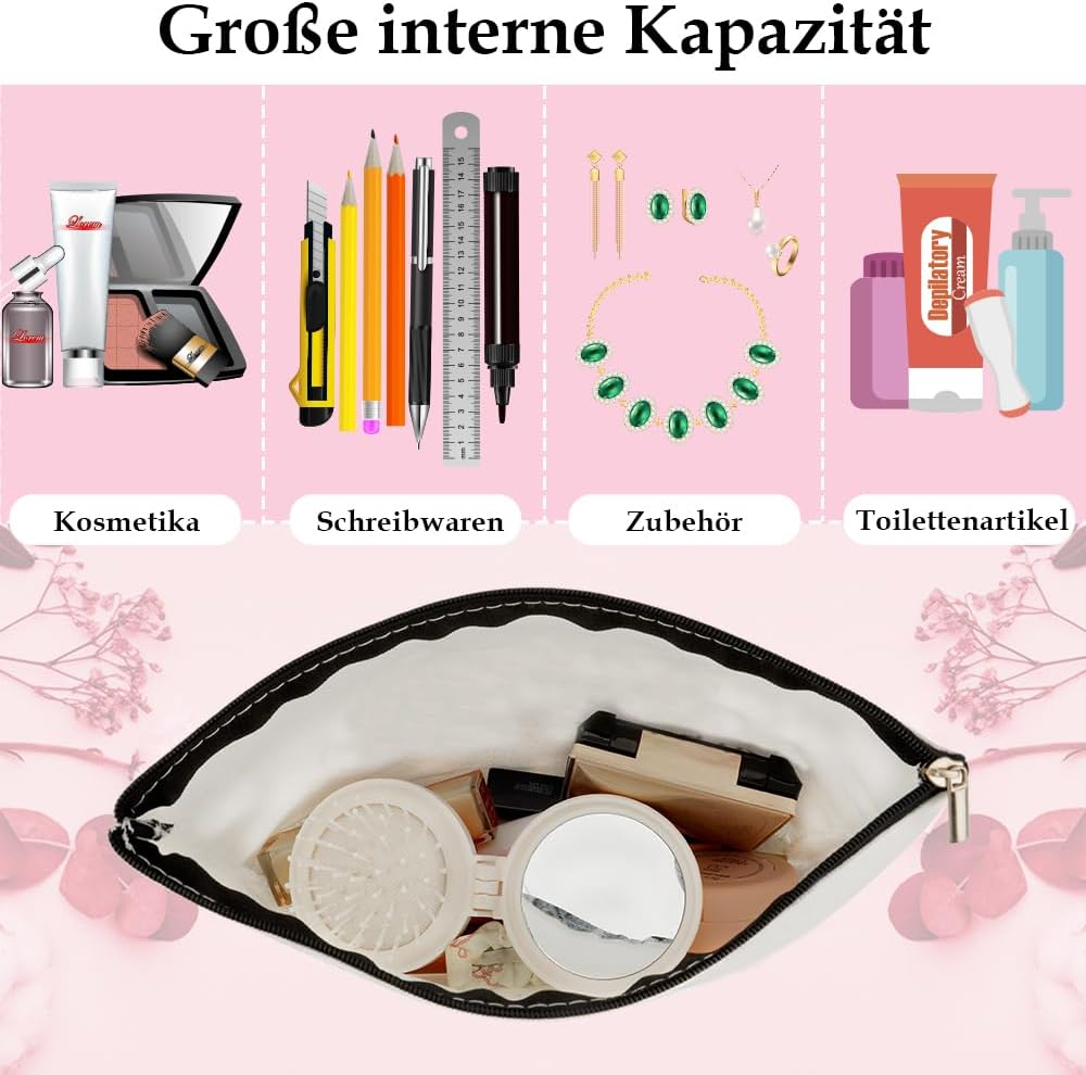 Mother'S Day Gifts for Mum, Gifts for Mum, Sister Gift, Mum Cosmetic Bag, Aunt Cosmetic Bag Gift, Aunt image number 4