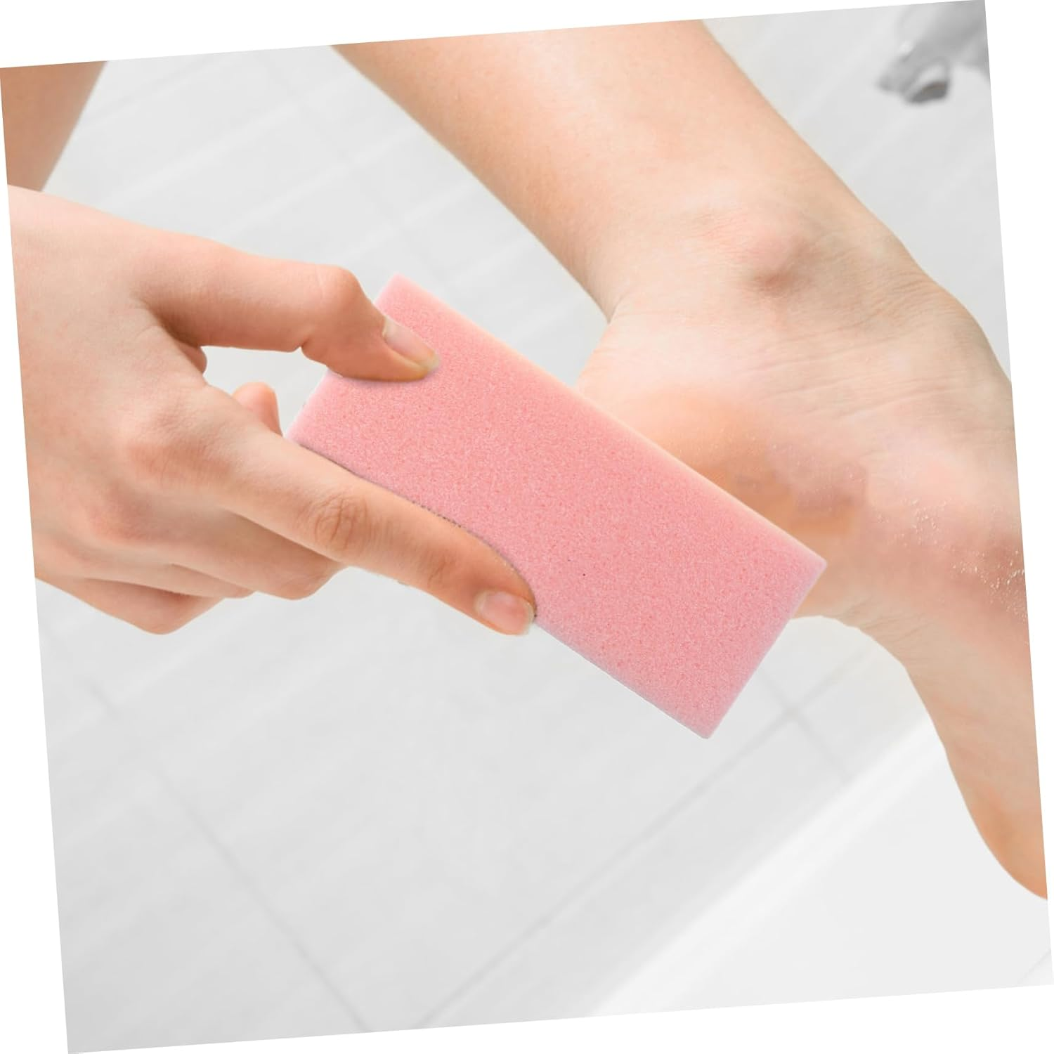 3Pcs Double-Sided Foot Scrubber Stone Callus Remover Pedicure Pumice Exfoliator Tool for Dead Skin Removal Foot Care Spa at Home image number 2