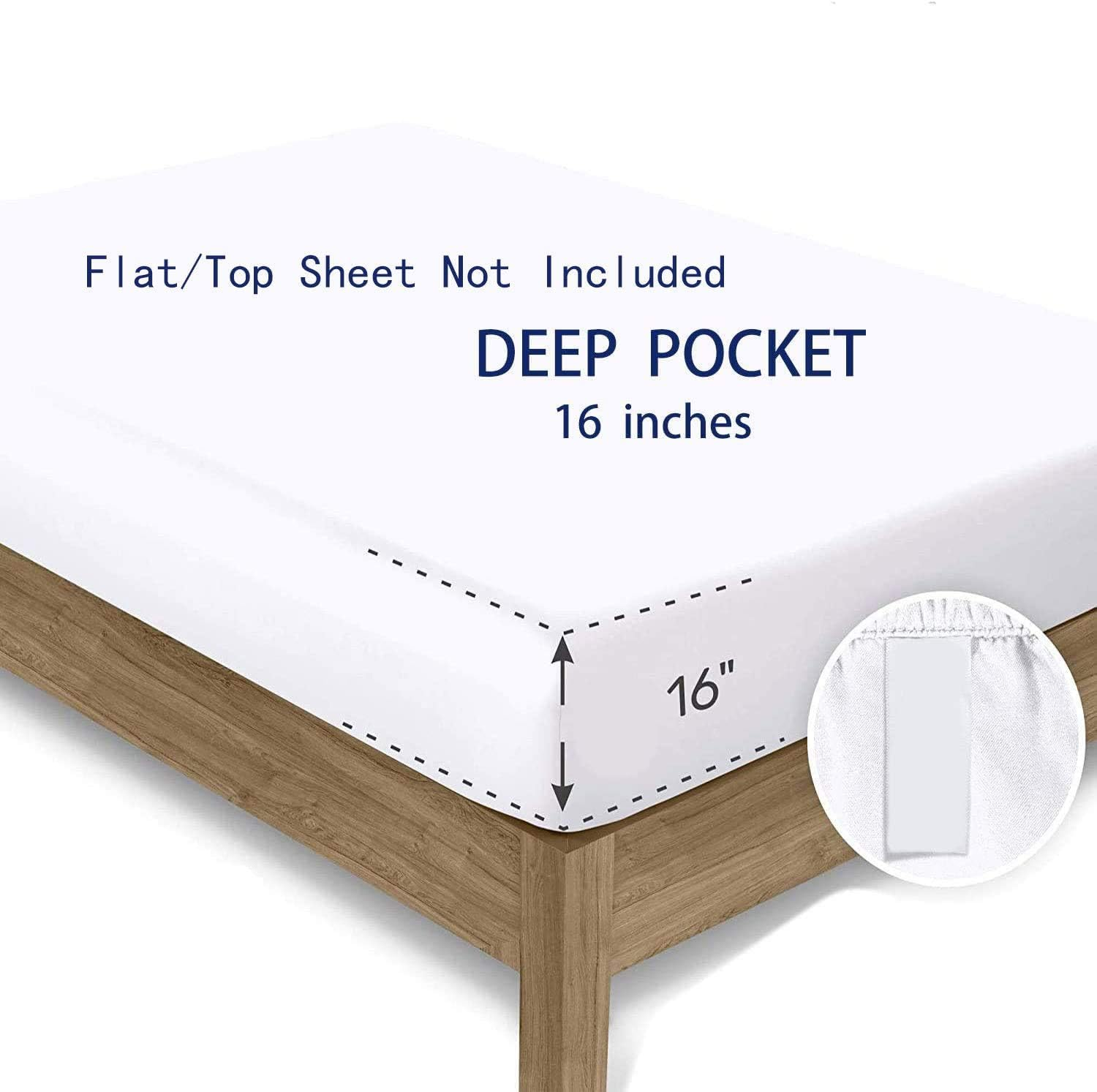 Dinosaur Fitted Sheet Queen Size Kids Bedding Set Cartoon Dinosaur Fitted Sheet for Boys Children Colorful Bedroom Decor Ancient Jungle Animals Bed Cover Tropical Hawaiian Palm Leaf Bed Set Blue image number 6