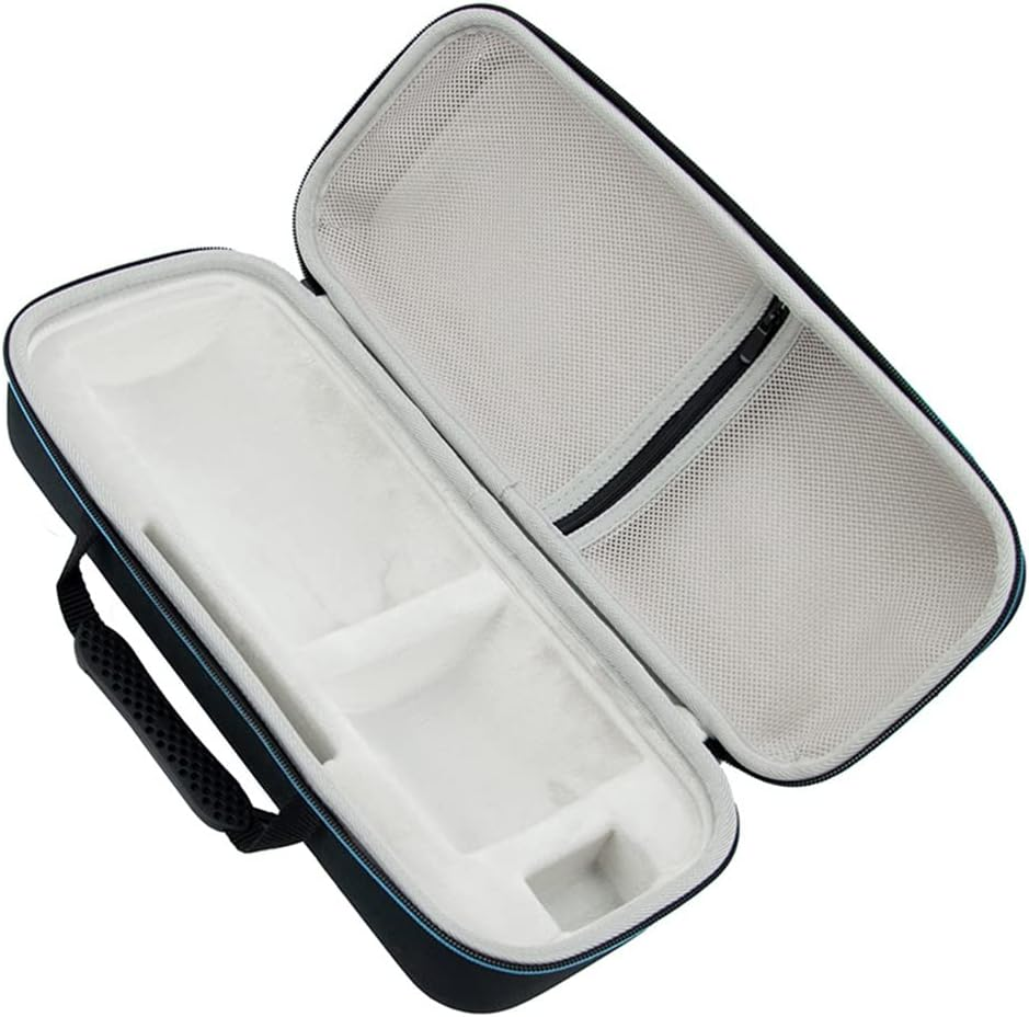 Levigo Projector Portable Hard EVA Protective Storage Box Compatible with Samsung the Freestyle, Projector 360 Degree All-Round Protection Travel Carrying Case