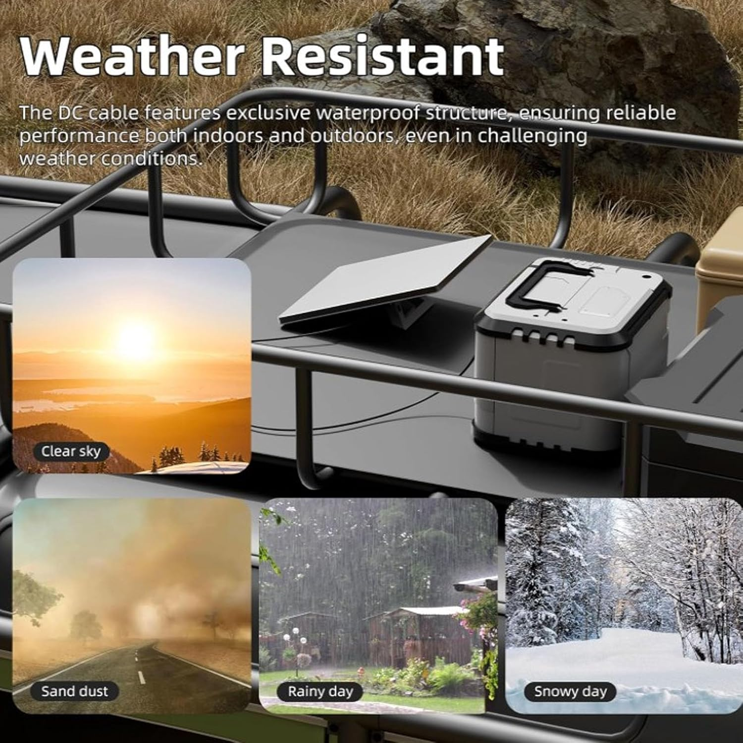 Starlink Mini DC Car Power Cable, DC to Cigarette Lighter Power Supply Cable for Starlink Satellite, DC Car Charger Power Supply Cord, Compatible with PD Protocol Power Bank (5M) image number 4