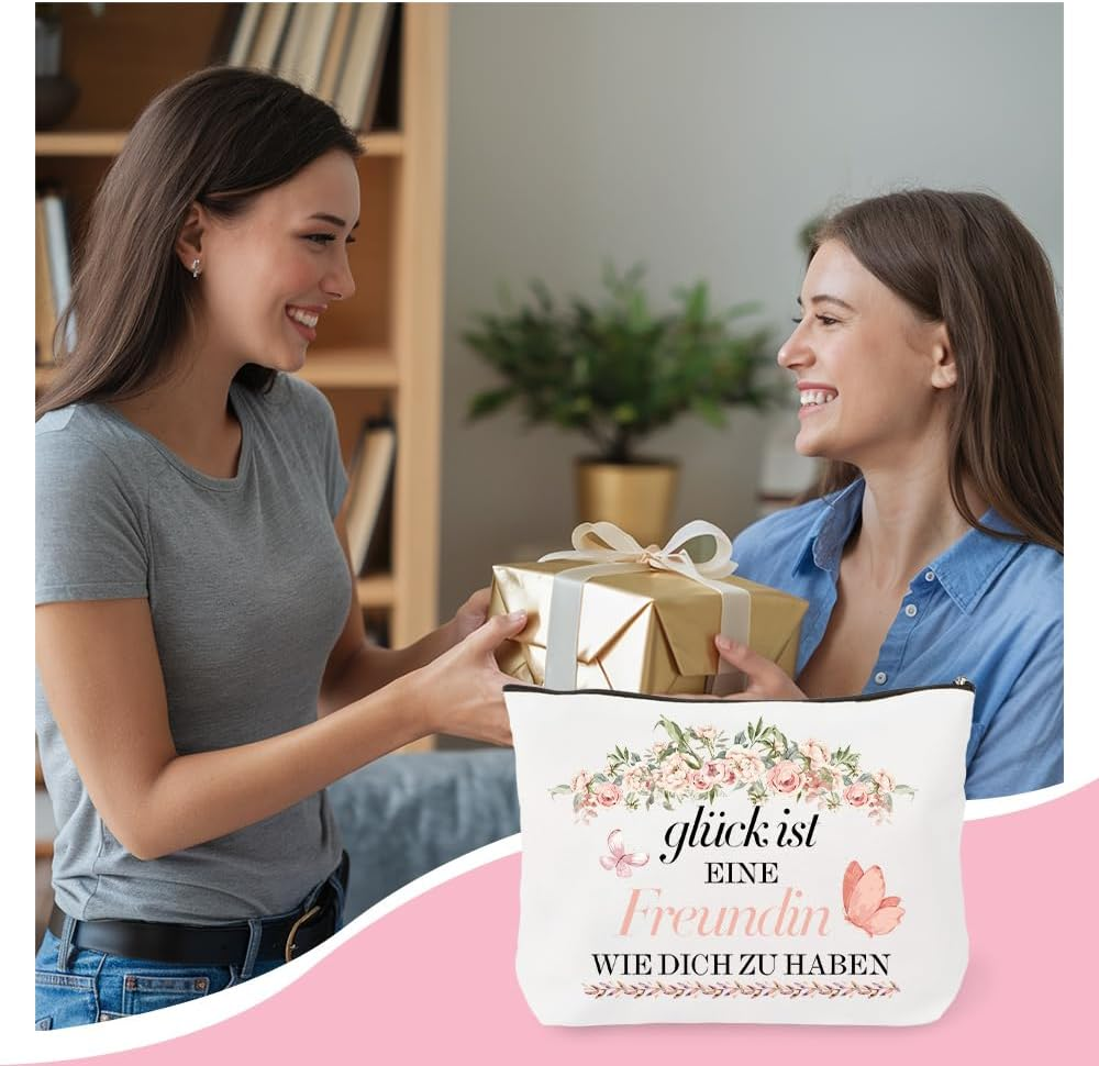 Gifts for Boyfriend, Gifts for Best Friends, Gift for Best Friends, Birthday, Friendship Gifts for Women, Friends, Cosmetic Bag for Boyfriend, D'Alene To, Cosmeticcase-Freund01 image number 1