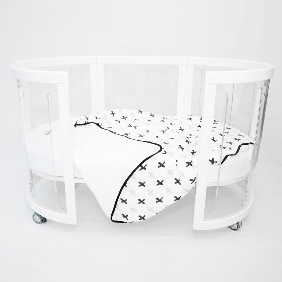 Babyhood Amani Bebe 4 Kisses Blanket, Tic Tac Toe