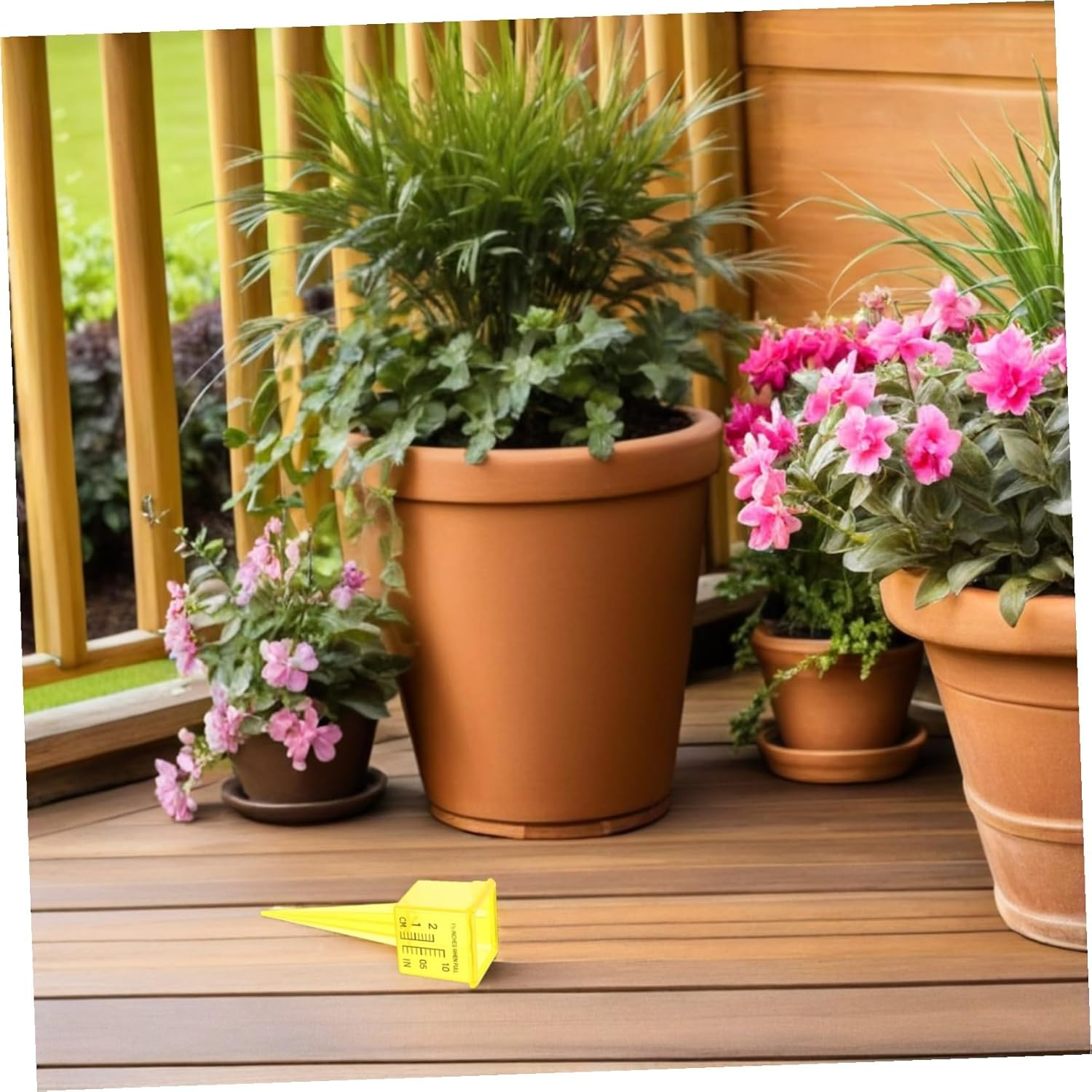 20Pcs Outdoor Rain Gauge for Garden with Wide Mouth Sprinkler Water Measuring Tool Weatherproof Lawn Water Gauge for Accurate Rainfall Measurement image number 1