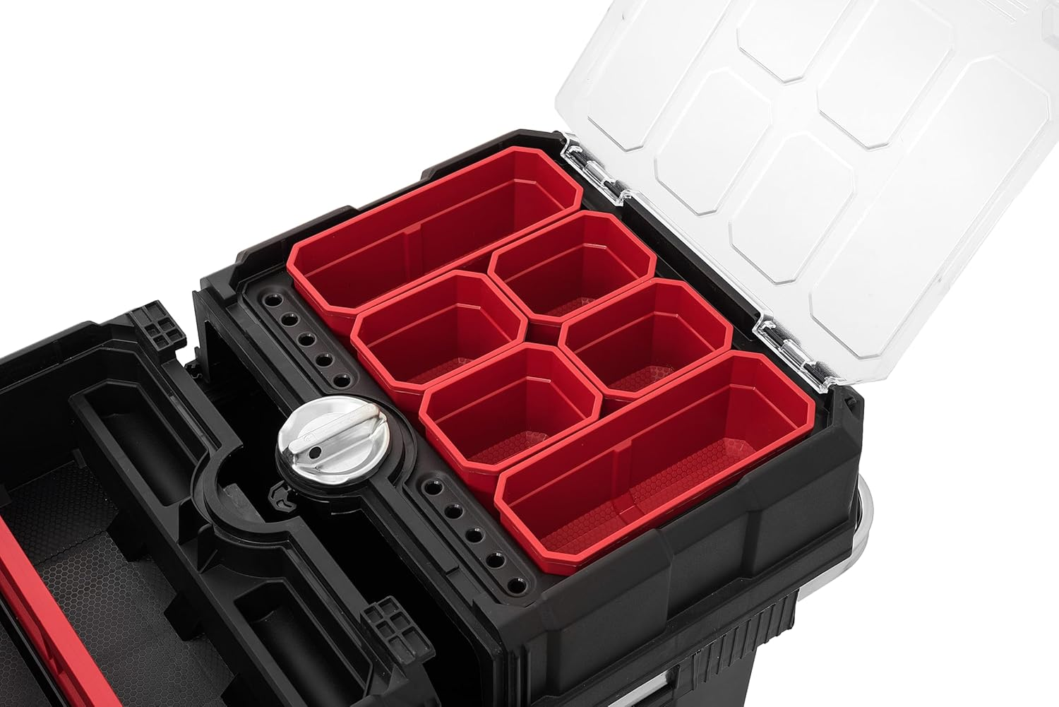 Keter New Masterloader Portable Rolling Tool Box Storage Organizer image number 3