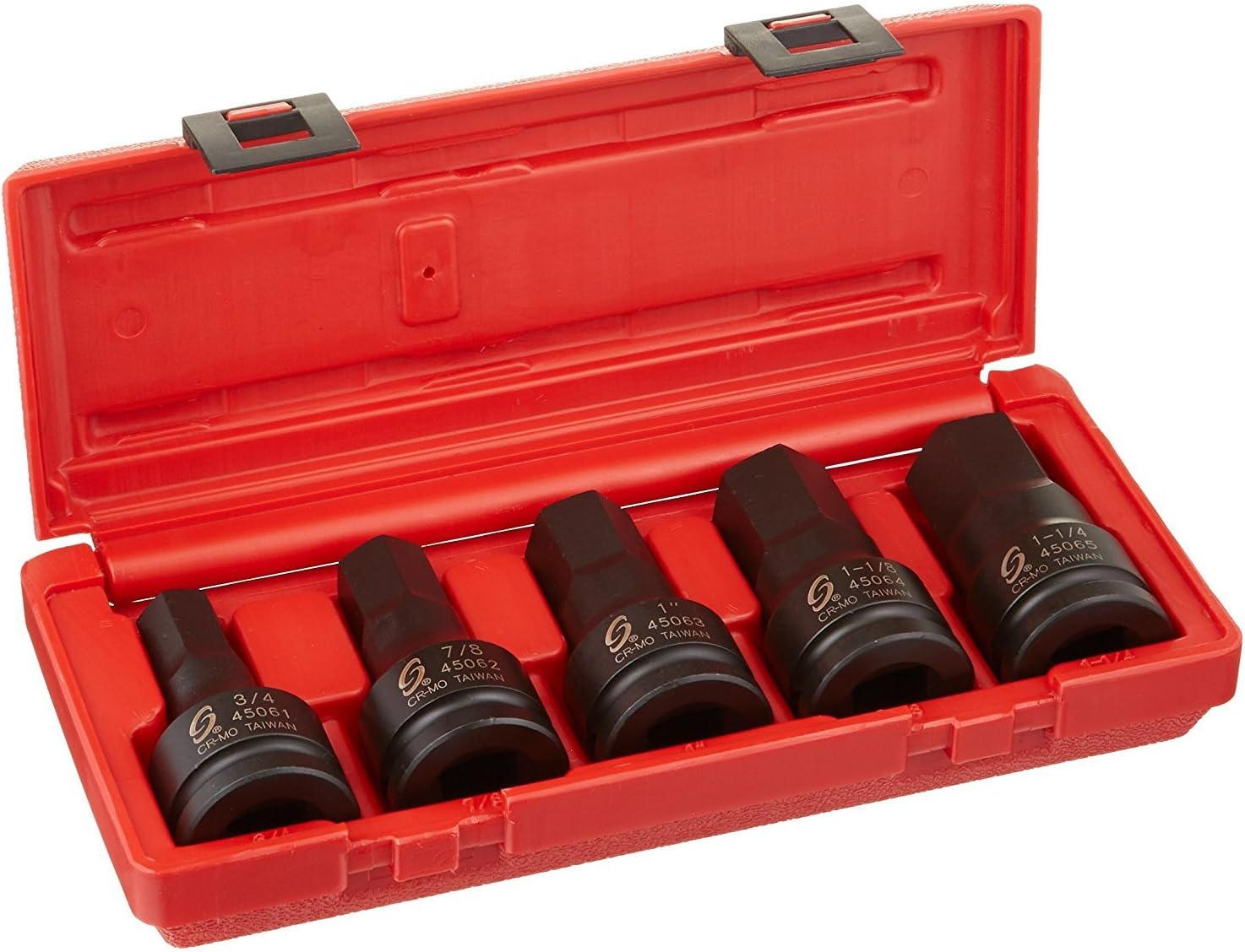 3/4-Inch Drive Metric Impact Hex Driver Set, Metric, Standard, 6-Point, Cr-Mo, 14Mm - 24Mm, 5-Piece image number 2