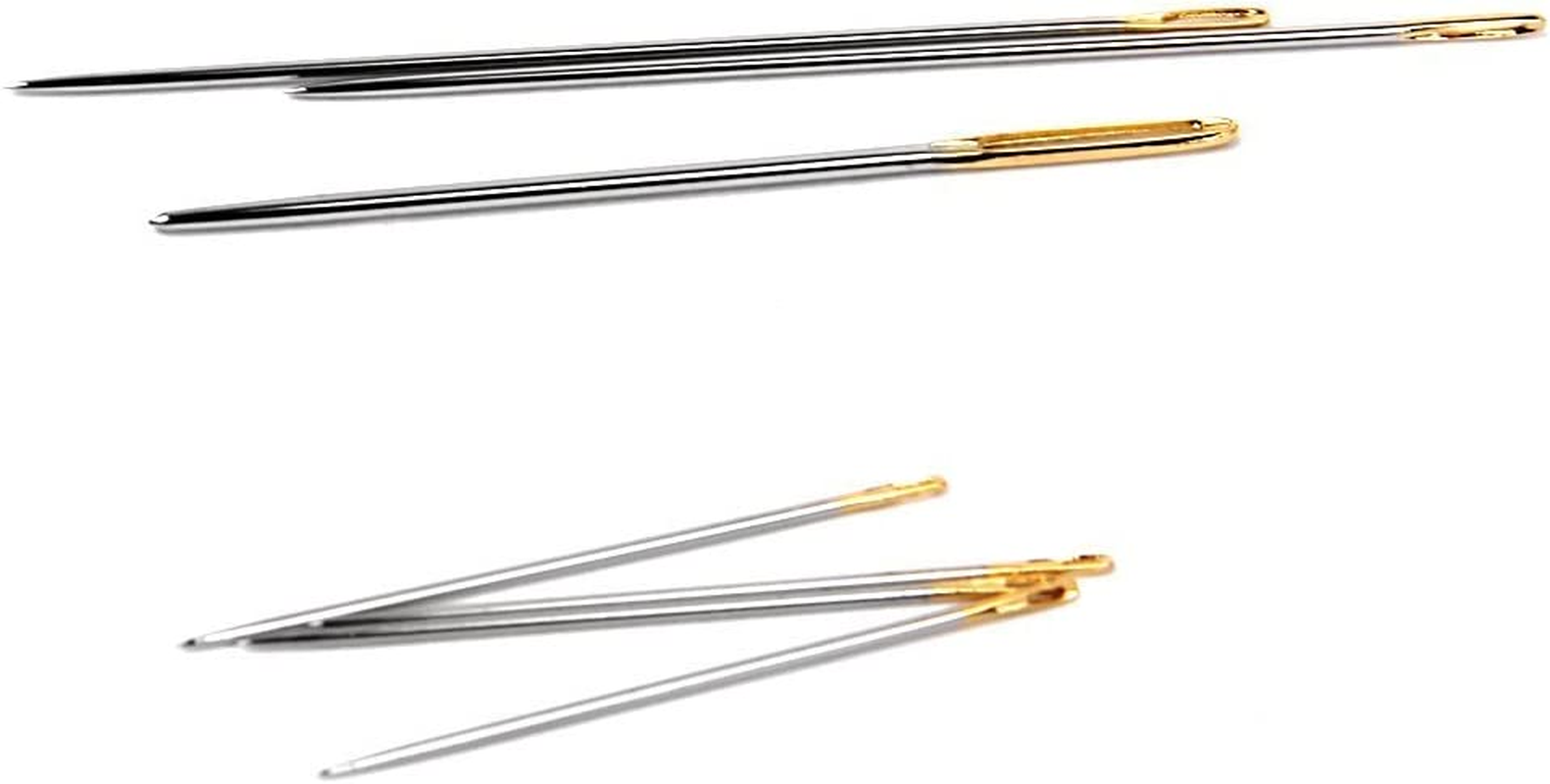 CJESLNA 30Pcs Assorted Hand Sewing Needles Embroidery Mending Craft Quilt Sew Case image number 5