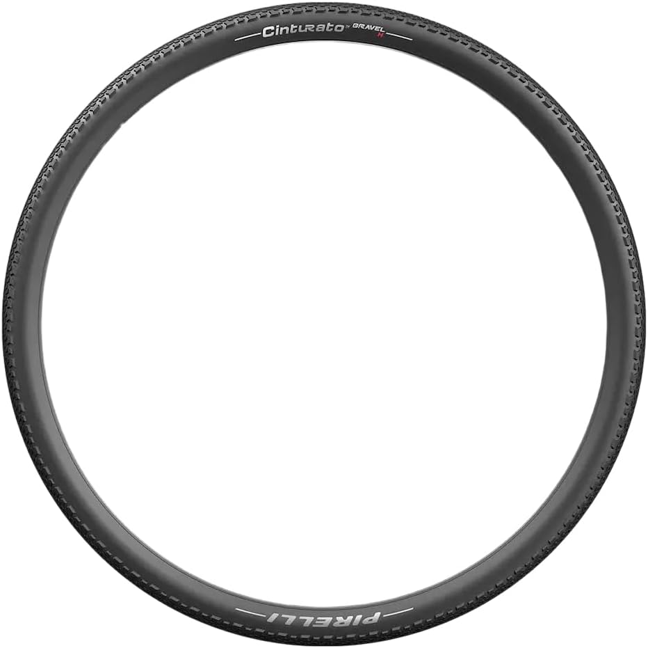 Pirelli Cinturato Gravel H Bike Tire, Hard Gravel Surfaces, Tubeless Ready Clincher TLR, Grip & Adapt, Advanced Puncture/Cut Protect, (1) Tire, Black or Tan Sidewall / 700C or 650B Sizes image number 1