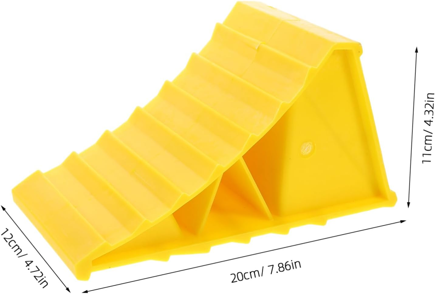 NAMOARLY Plastic Car Wheel Chocks Heavy Duty Wheel Stoppers for Travel Trailers Rvs Cars Camper Garage Automotive Portable Tire Support Pad Chocks image number 5