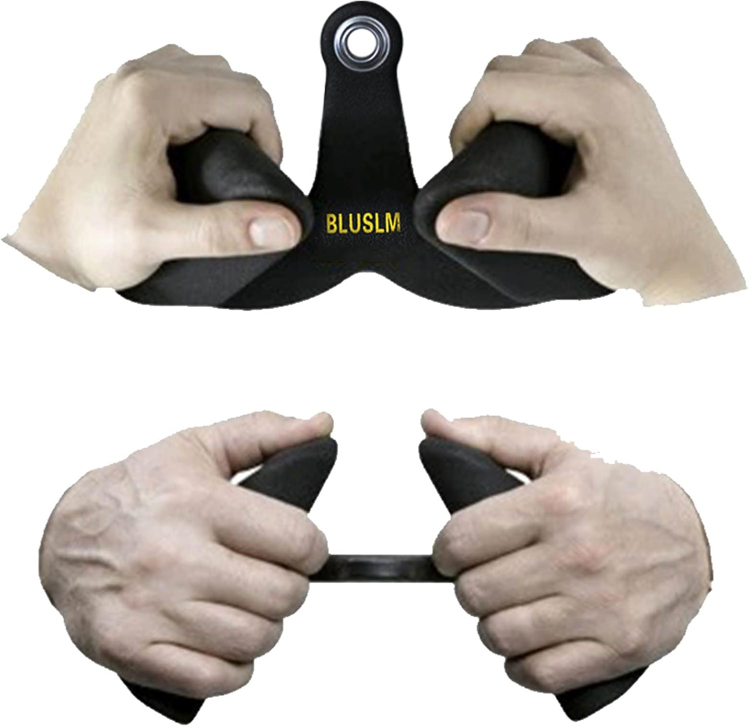 LAT Pull down Bar for Cable Machine, LAT Pulldown Attachments T Bar V Bar Cable Attachment, Back Tricep Bar Strength Training Handle image number 3