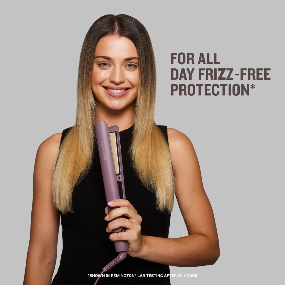 Remington Airvive S8930 Hair Straightener with Ion Technology, Ceramic Coating with Micro Conditioner, Thin Plates, LCD Display, Temperature 150-230 &deg;C image number 6