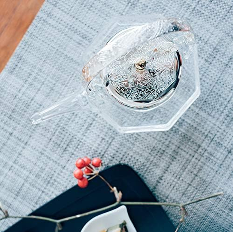 Hario Sake Cooler Hkkaku Chirori Large Clear image number 1