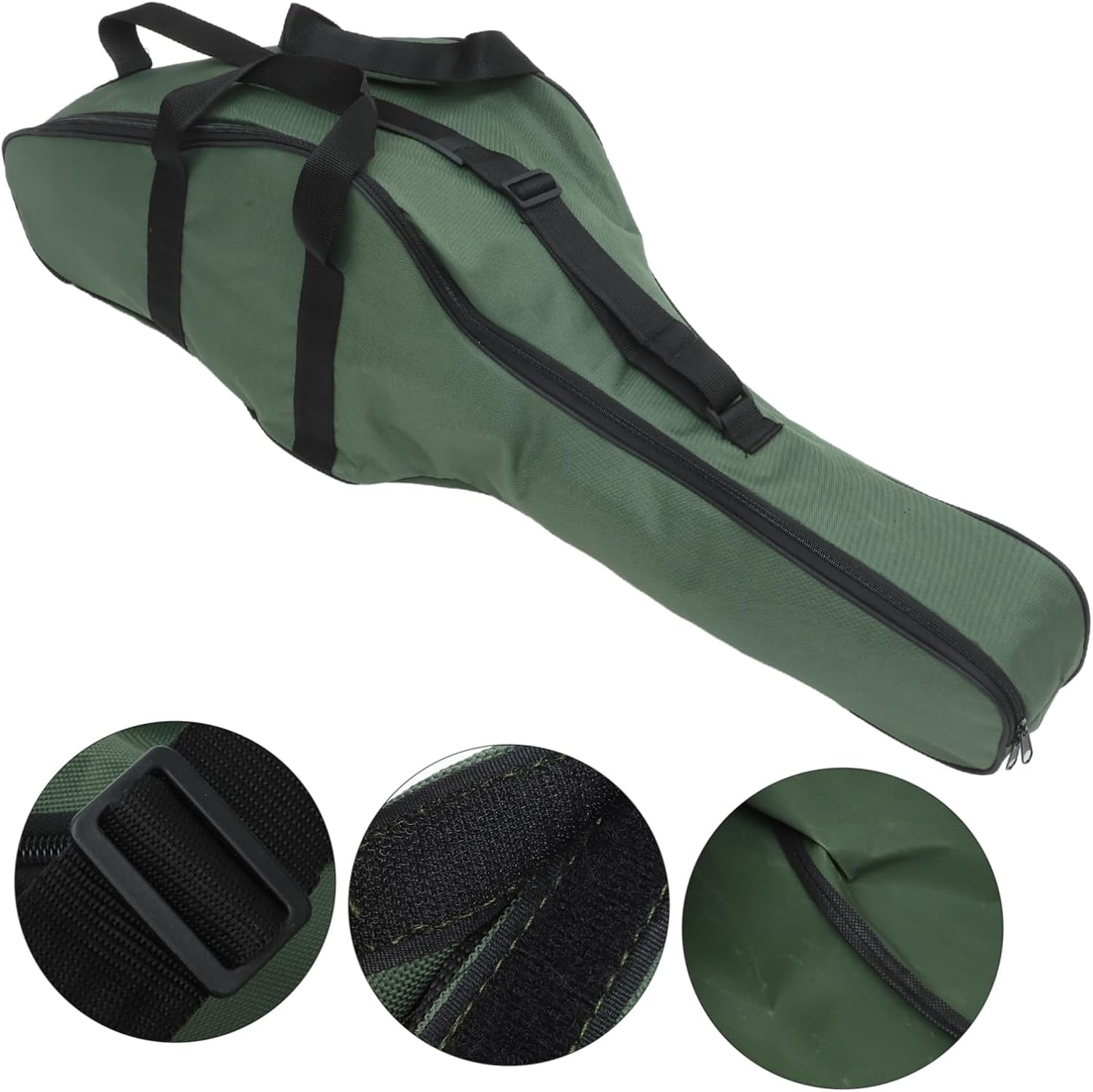 Garneck Chainsaw Bag Portable Outdoor Use Large Capacity Water-Resistant Canvas Carrying Case Convenient Handheld Design for Forestry and Gardening image number 4