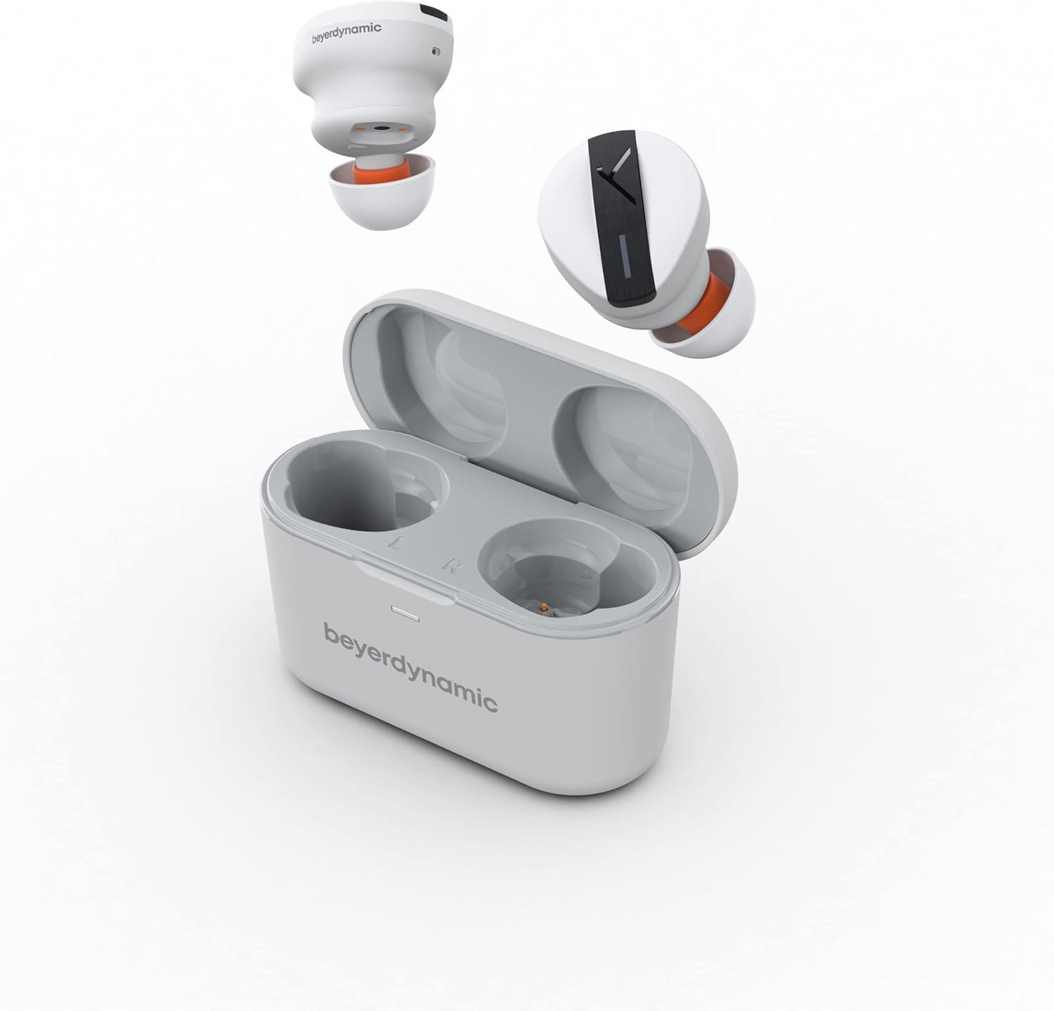 Beyerdynamic Free BYRD Grey True Wireless Bluetooth In-Ear Headphones, Active Noise Cancelling, Long Battery Life, Microphone, IPX4, Sound Personalization and Alexa Built-In (Grey) - Gray image number 3