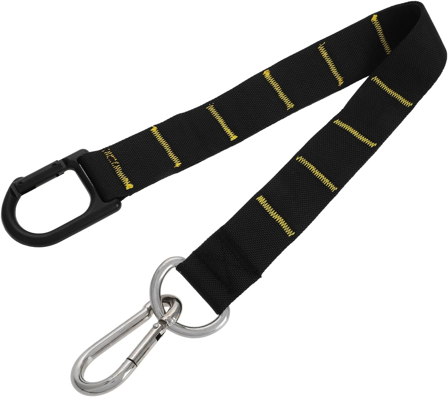 Gogogmee Adjustable Sled Pulling Belt Strap with Spring Hook, Weighted Sled Training Harness for Endurance and Speed Training, Rope Anchor Strap Fitness Pull Harness for Gym and Outdoor Use image number 3