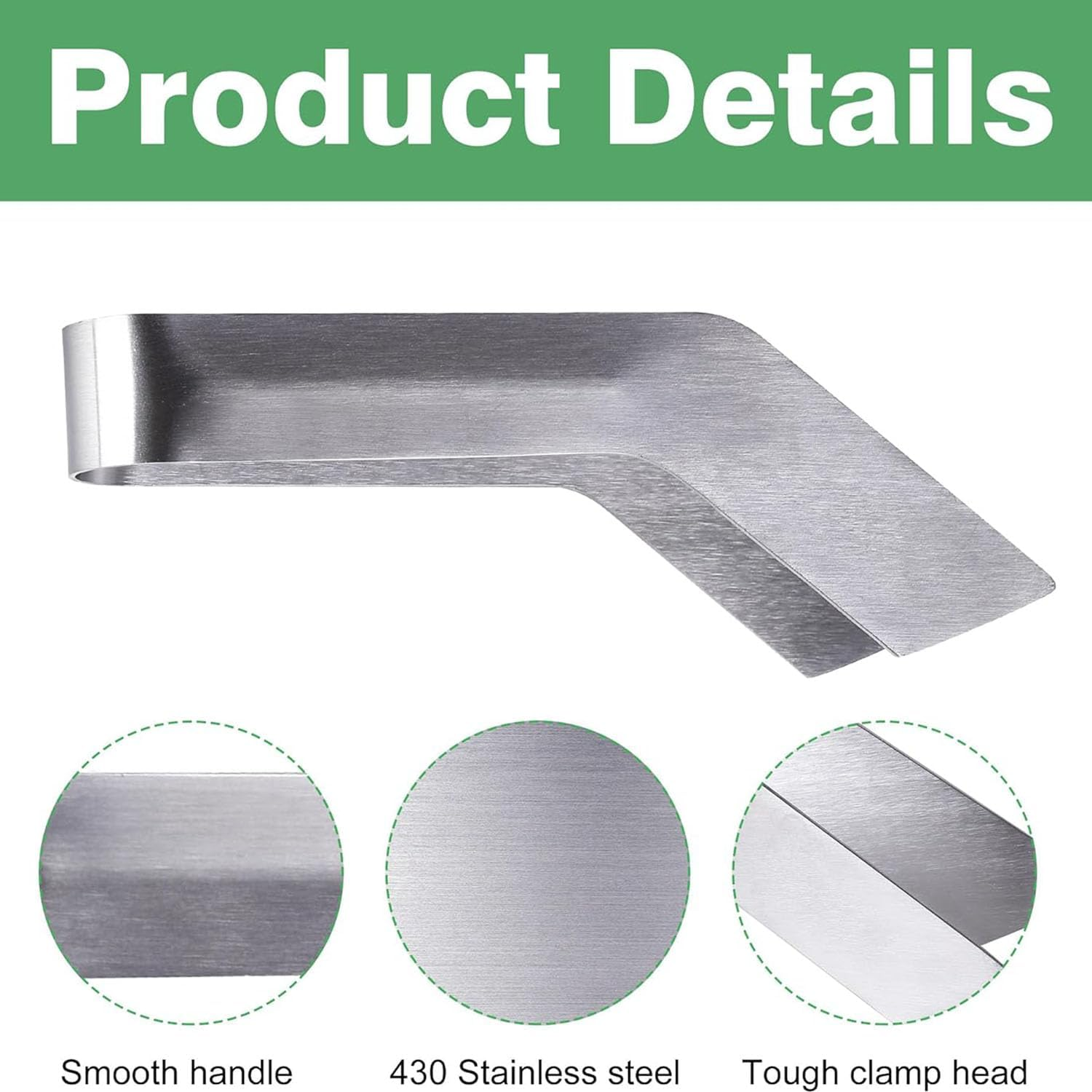 2 Pcs Seedling Transplant Tongs, 6.7 Inch Stainless Steel Gardening Plants Transplant Tongs, Remove Seedling Starters Easily Reduces Root Damage, Seedling Remove Transplant Pliers image number 5