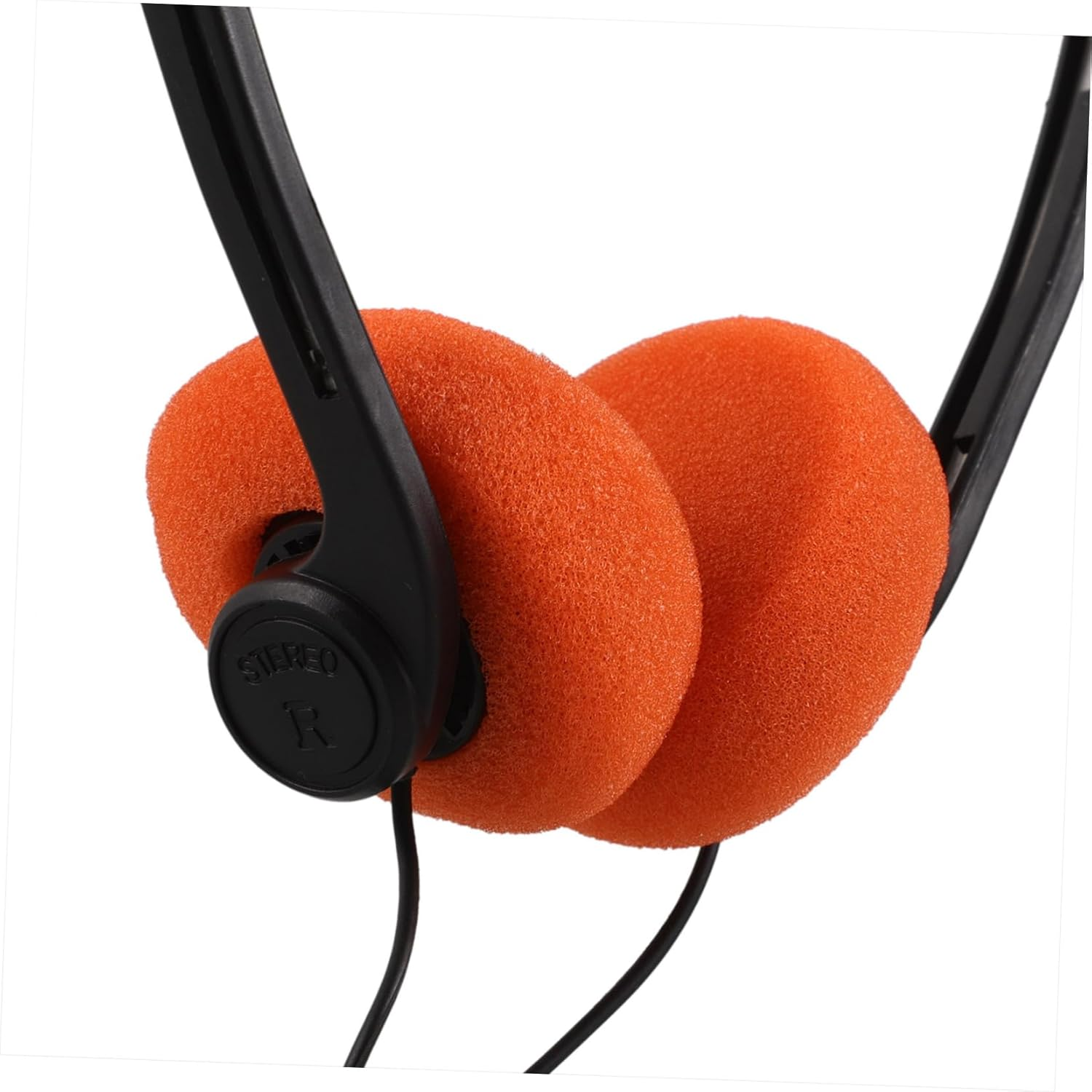 Outanaya Lightweight Retro Headphones for Students with Adjustable Headband Cushioned Ear Pads Clear Vocals Comfortable Ear Design for Classroom and Library Use image number 3