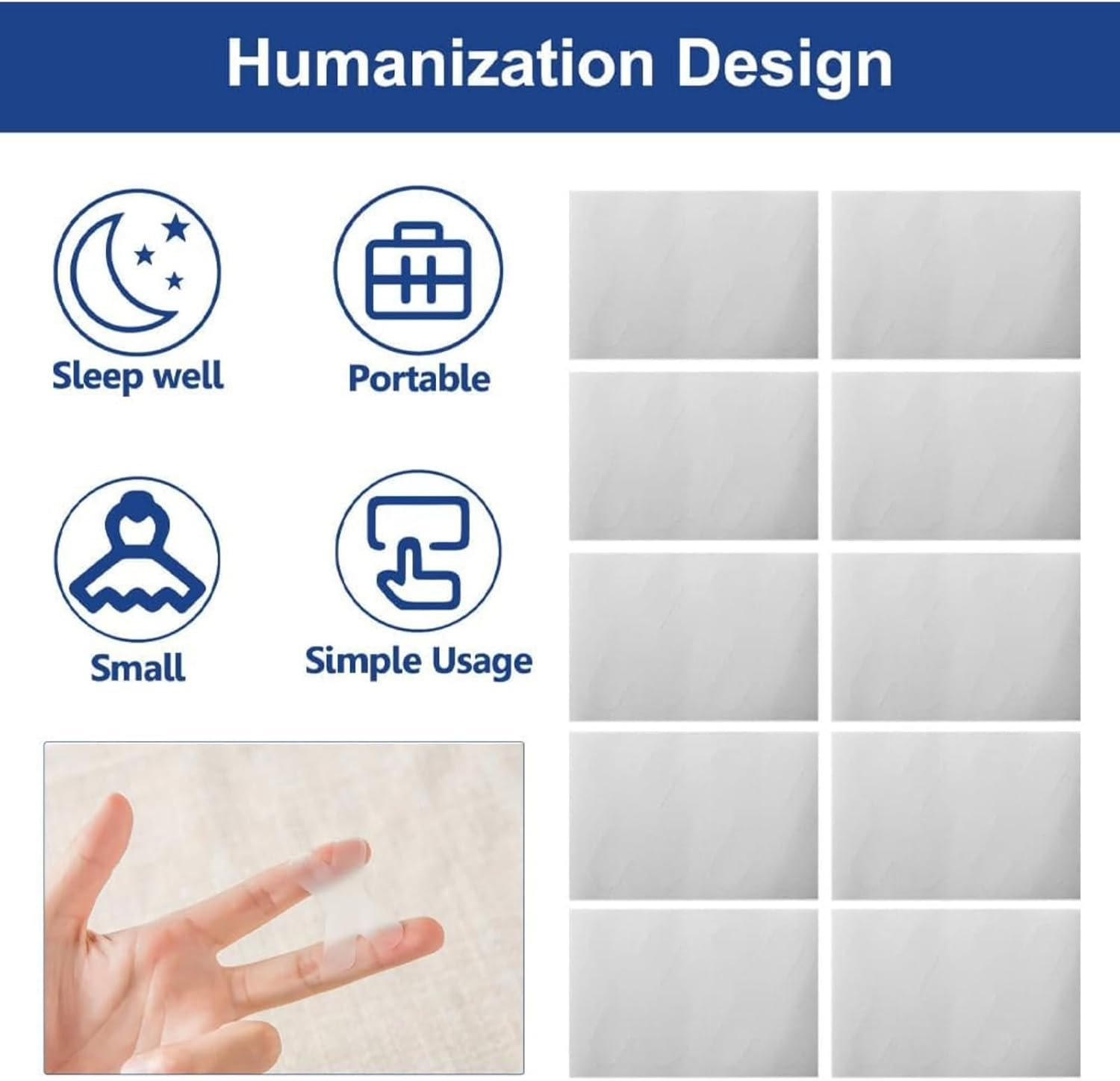 120 Pcs Mouth Tape for Sleeping - anti Snoring, Nose Breathing Aid, Snore Reduction