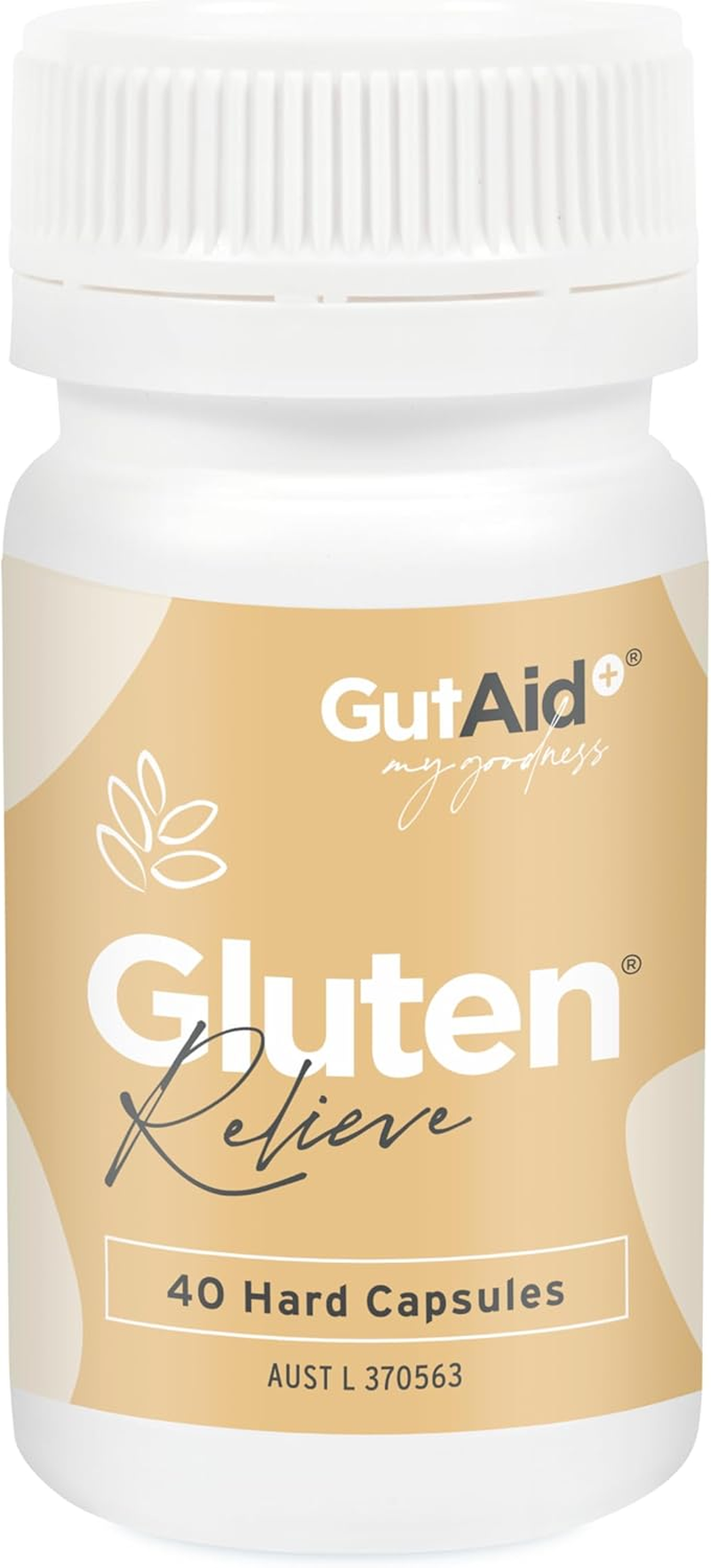 Gutaid+ Gluten Relieve 40 Capsules | Reduces Symptoms of Medically Diagnosed Gluten Sensitivity Caused by Inadvertent Gluten Ingestion. Maintains and Supports Healthy Digestion and Nutrient Absorption. Relieves Digestive Discomfort image number 2