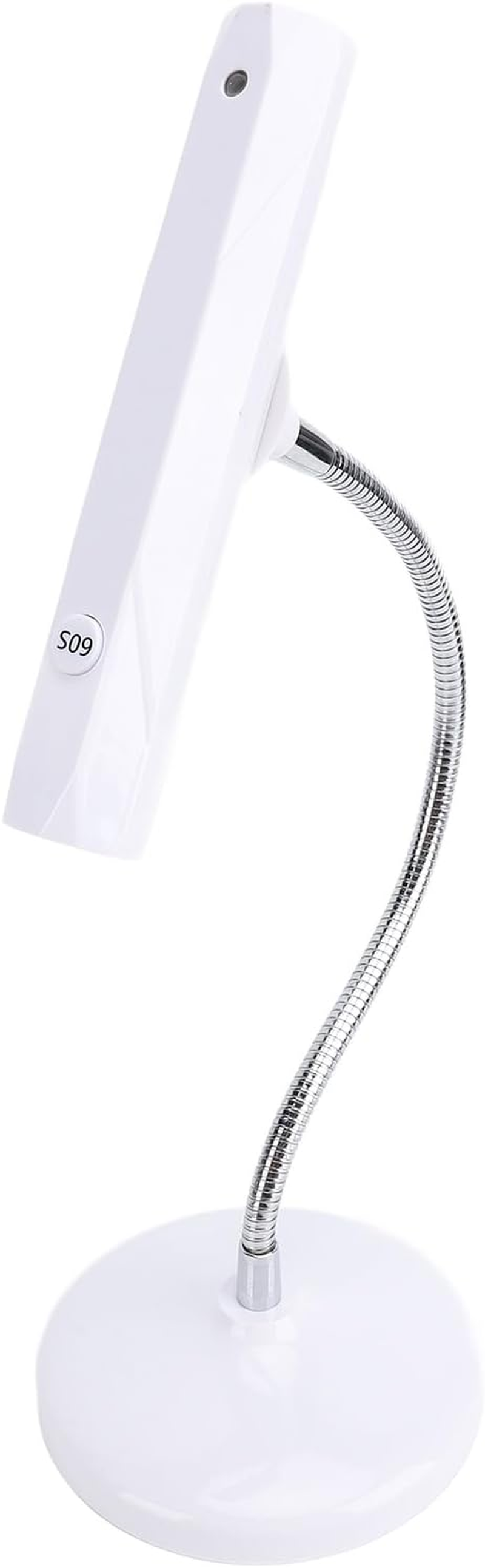 MENDUNER U V Nail Lamp Touch Control - 9W Flash Cure, Gooseneck Design, Rechargeable 2500Mah Battery, Portable LED Light for Gel Nails