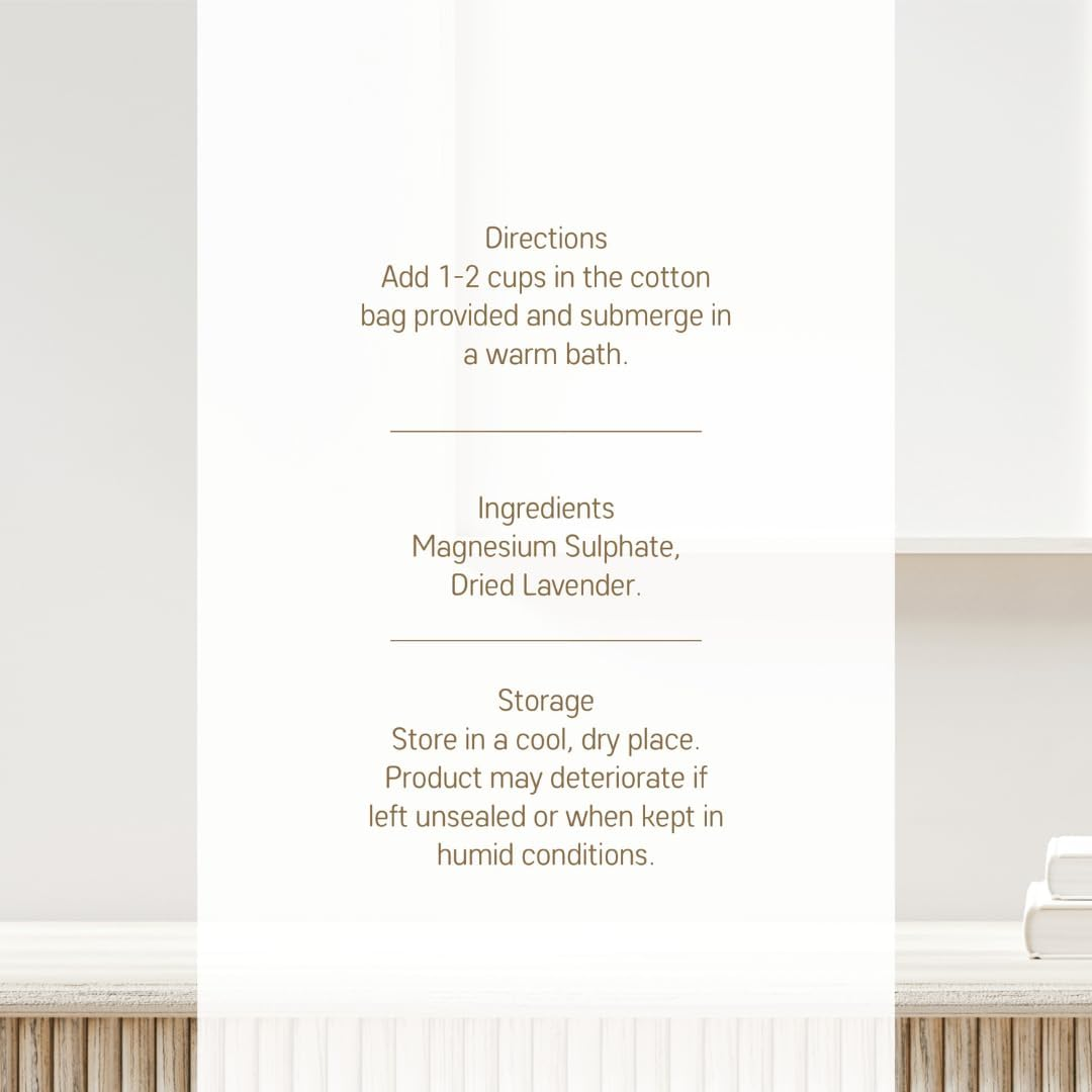 Salts & Co. Lavender Fields Epsom Floral Bath Salts 1 Kg