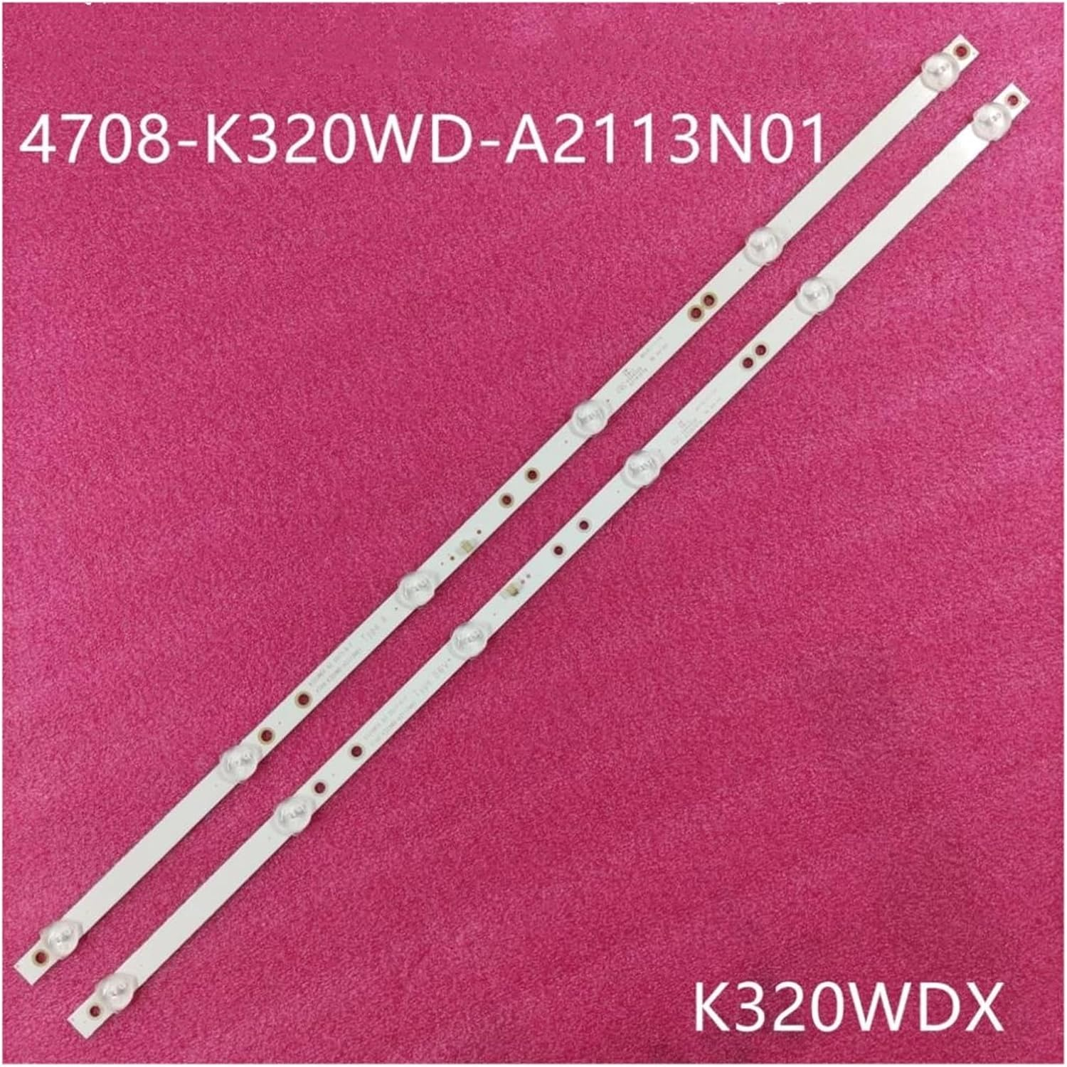 Tv'S Lamps Kit LED Backlight Strips for 32PHS4062/60 32PHS4012/12 LED Bars K320WDX A1 Bands Rulers 4708-K320WD-A2113N01 (Color : 10 Pieces 5Tv) - 20 Pieces 10Tv image number 4