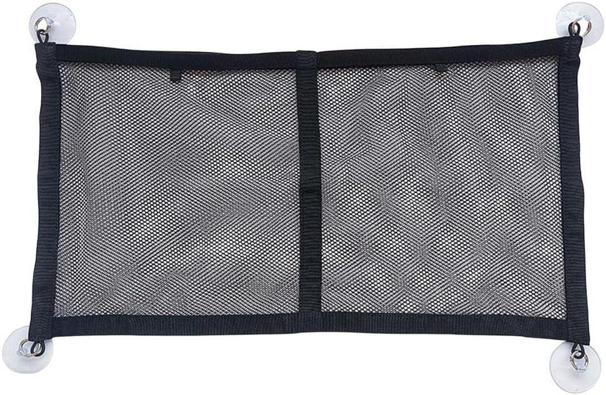 Etomvoop 3PCS Car Cargo Storage Net, Car Windows Suction Cup Hanging Bag Nylon Mesh Pocket Organizer Bag for Cargo Vans, Motorhomes, Mobile Homes, Caravans, Boats (Middle-3Pcs) image number 3