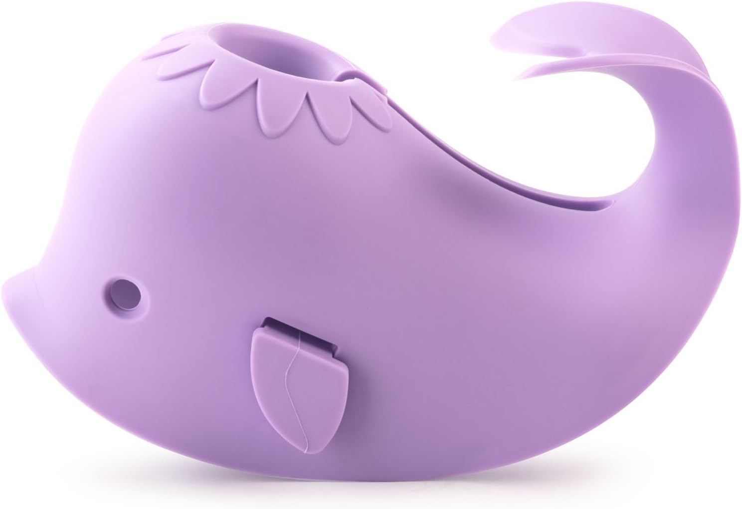 Bathtub Faucet Cover for Baby Bath Spout Cover, Kids Shower Head Protector Bathtub Spout Guard Toddlers Protection Accessories(Whale-Purple) image number 4